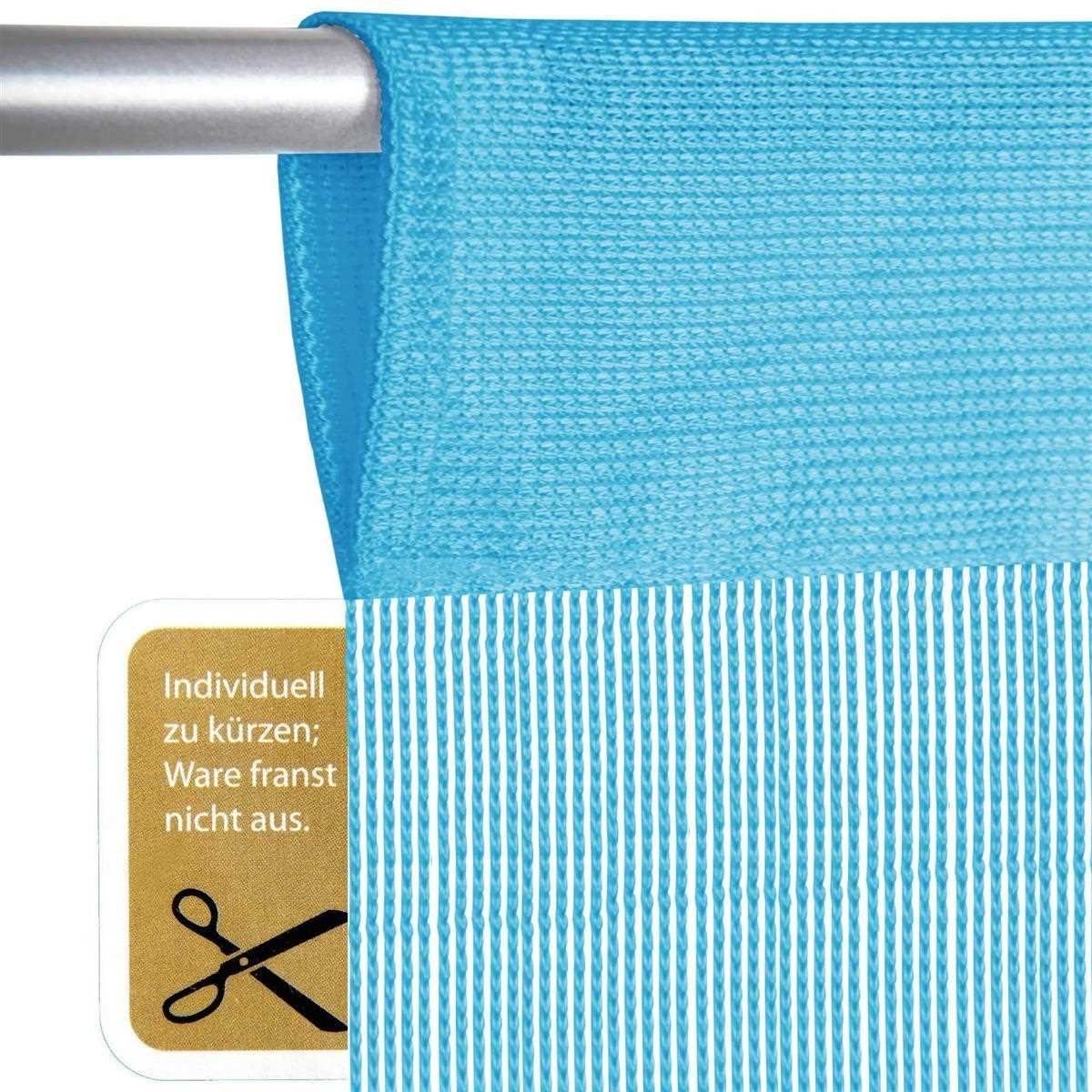Arsvita Fadenvorhang "Prince" (1 St), Stangendurchzug, abdunkelnd, 100% Mikrofaser, hochwertig, individuell kürzbar, bei 30°C waschbar – Bild 5 von 5