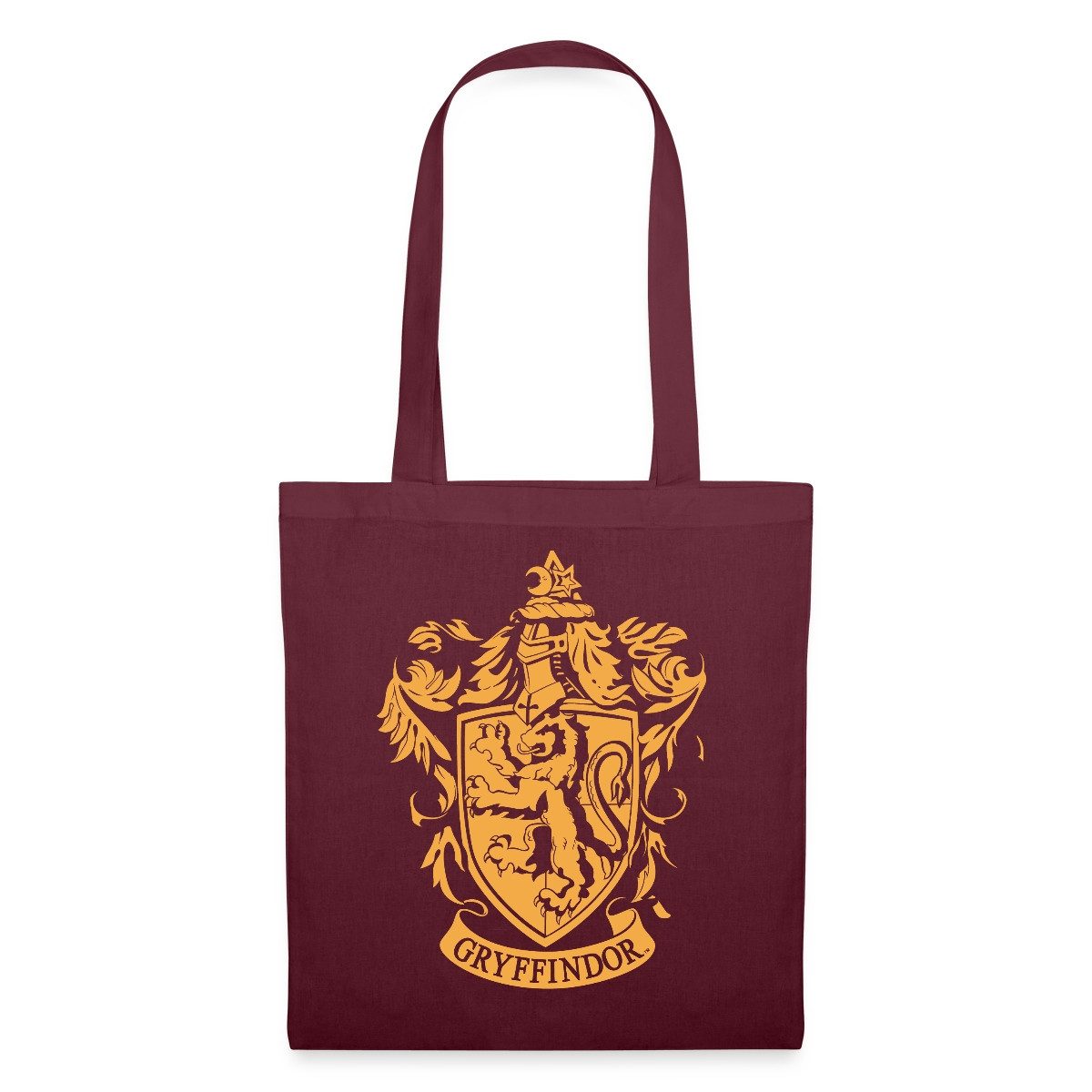 Spreadshirt Henkeltasche Harry Potter Haus Gryffindor Wappen Logo Stoffbeutel (1-tlg)