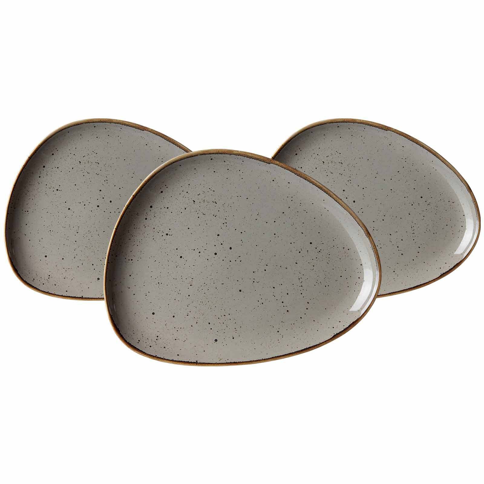 Speiseteller Taste Speiseteller 31 x 24 cm 3er Set