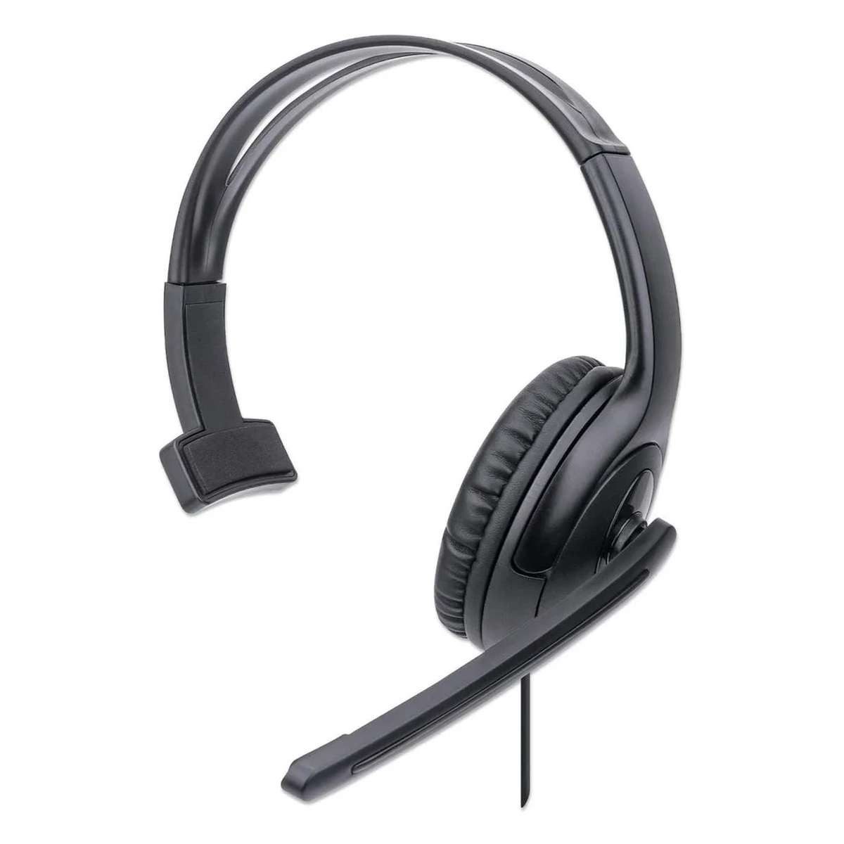MANHATTAN Manhattan Mono USB-Headset, Ohrumschließendes Design (Over-Ear) Headset