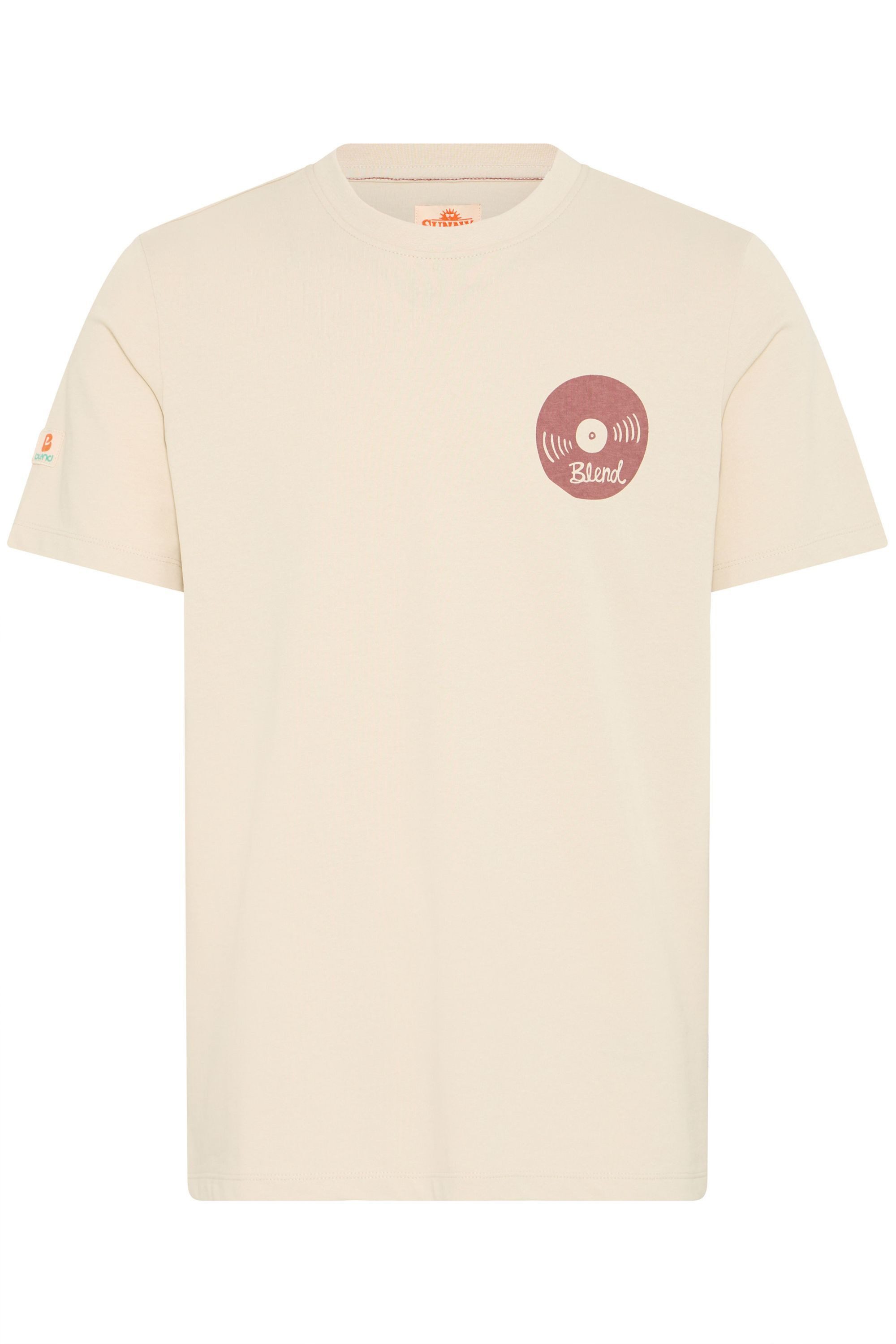 Blend Rundhalsshirt BHSun Modernes T-Shirt mit großem Backprint günstig online kaufen