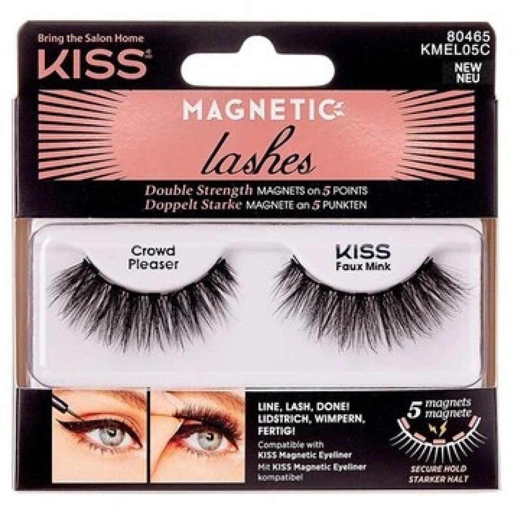 Kiss Einzelwimpern Magnetic (Magnetic Lashes Double Strength) - Variant: 05 Crowd Pleaser