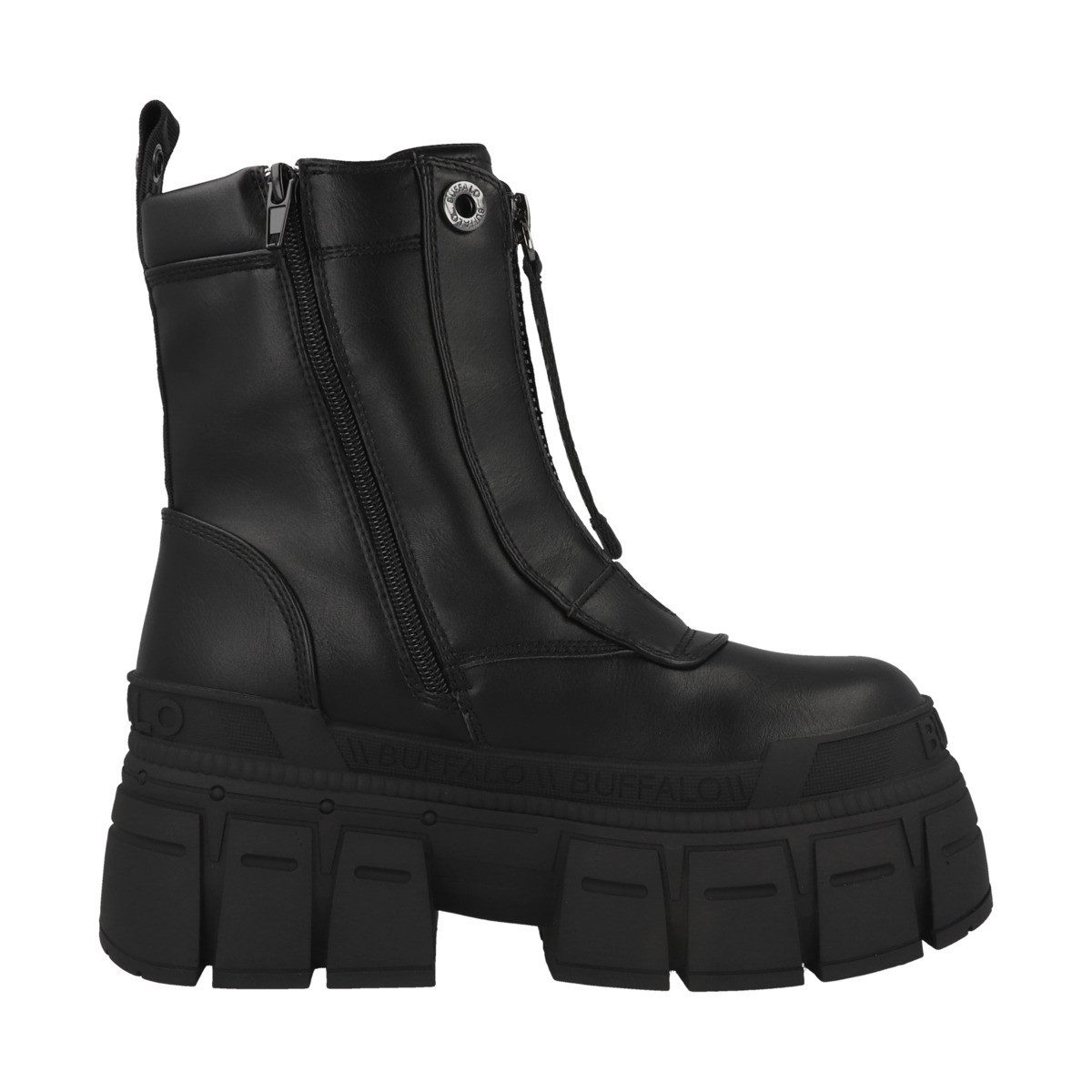 Buffalo Gospher Zip Damen Winterboots Stiefeletten, Stiefel, Winterstiefel, Winterboots, Schneestiefel