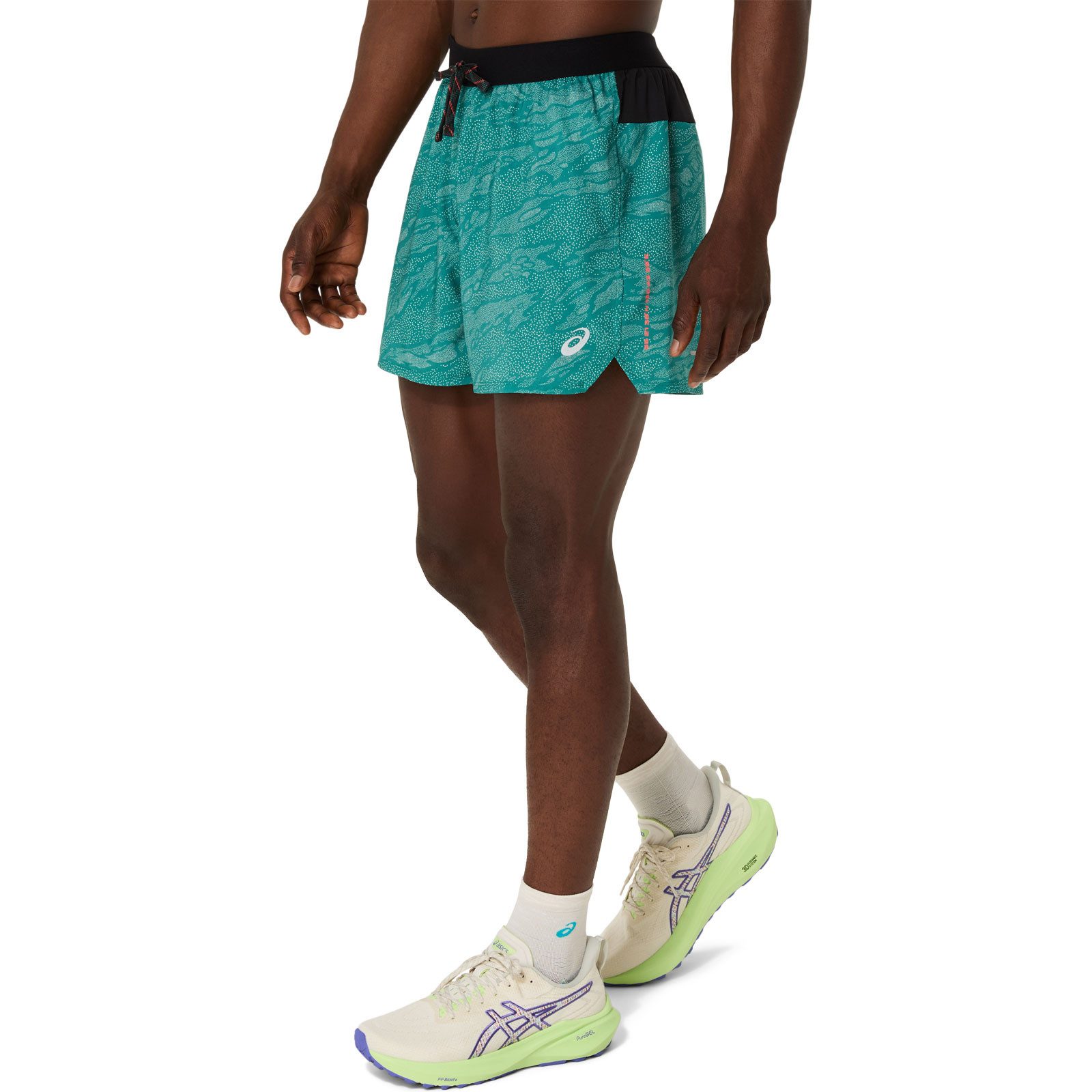 Asics Laufshorts Fujitrail All Over Print günstig online kaufen