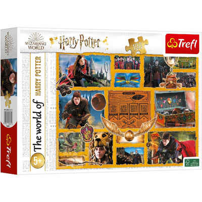 Trefl Puzzle Puzzle 100 Teile The World of Harry Potter von Trefl, Puzzleteile