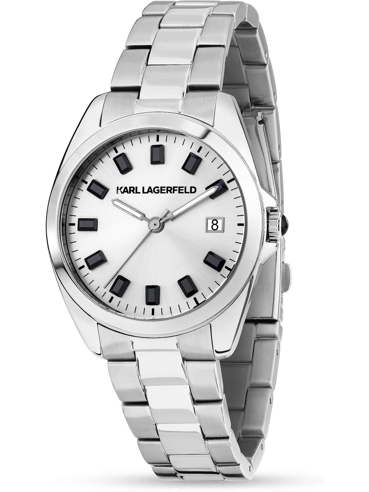 KARL LAGERFELD Quarzuhr Karl Lagerfeld Damen-Uhren Analog Quarz