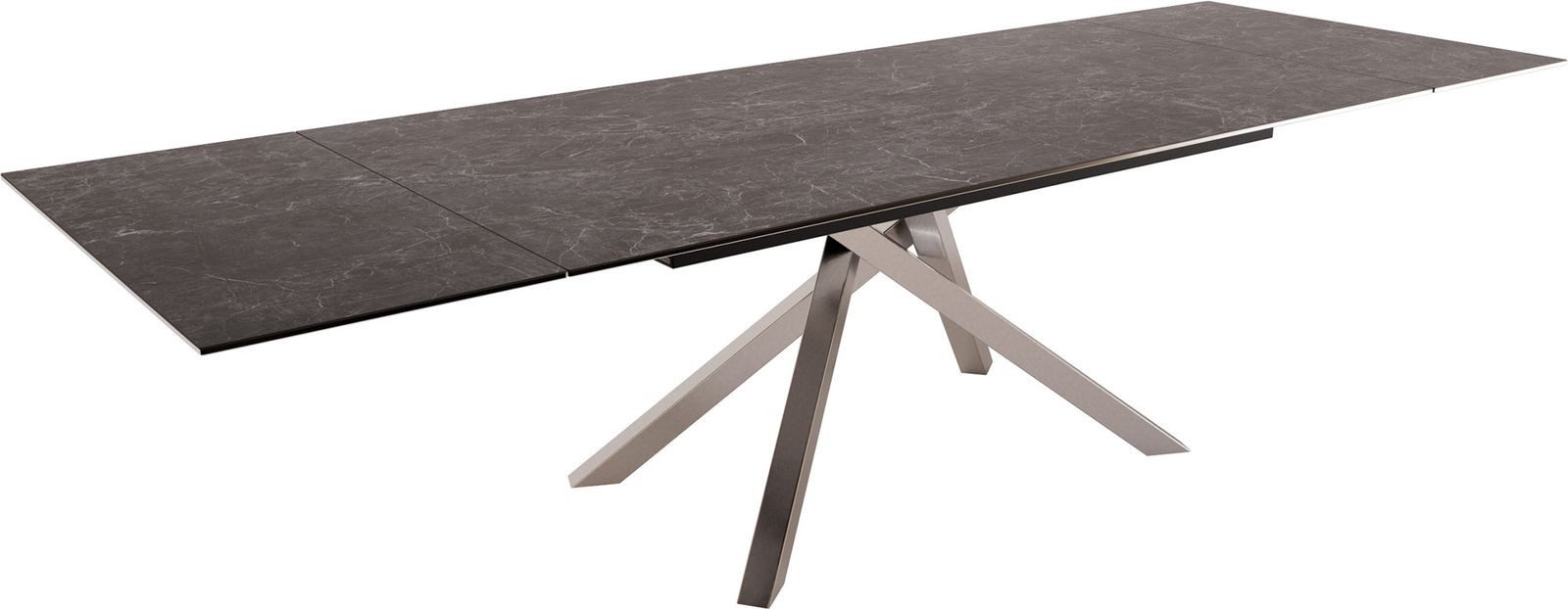 DELIFE Esstisch Edge, Keramik Laminam®Nero Greco günstig online kaufen