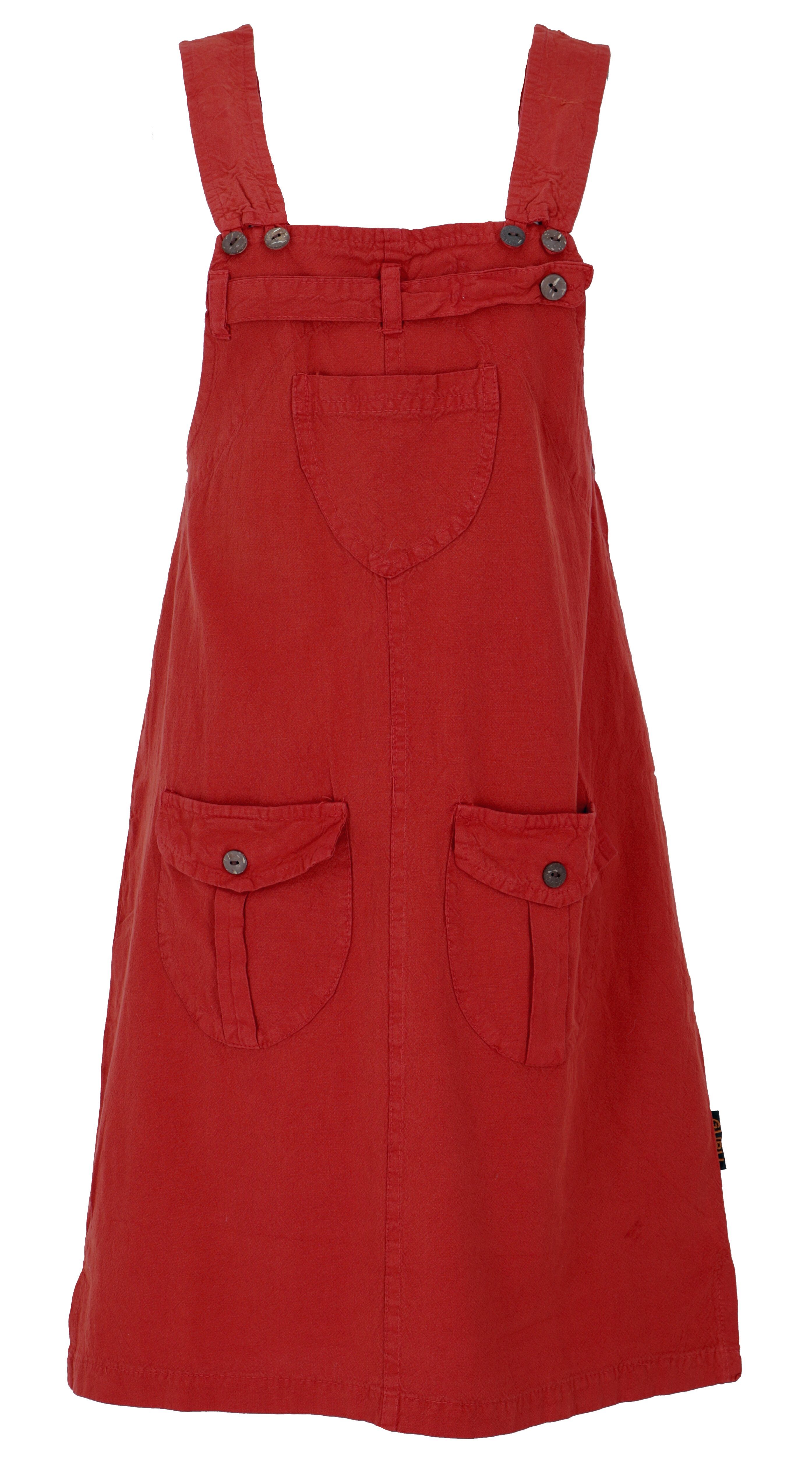 Guru-Shop Minirock Latzrock, Trägerkleid, Hippierock - günstig online kaufen