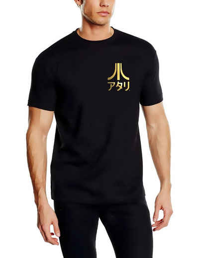 ATARI Print-Shirt »Atari Japan Gold ORIGINAL T-Shirt Schwarz Gr. S M L XL 2XL Druck vorne + hinten Games«