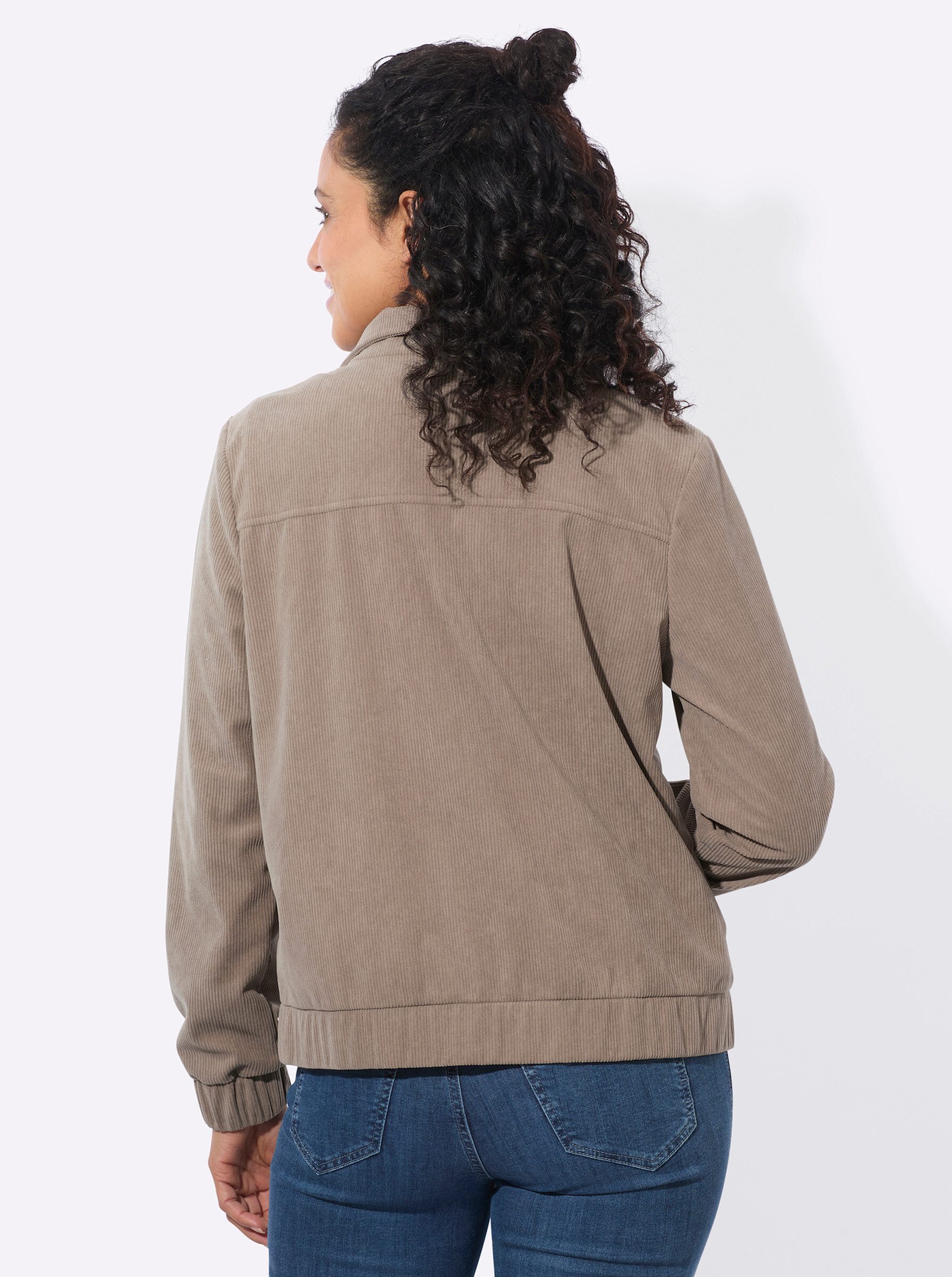 Witt Shirtjacke Cord-Jacke Langarm