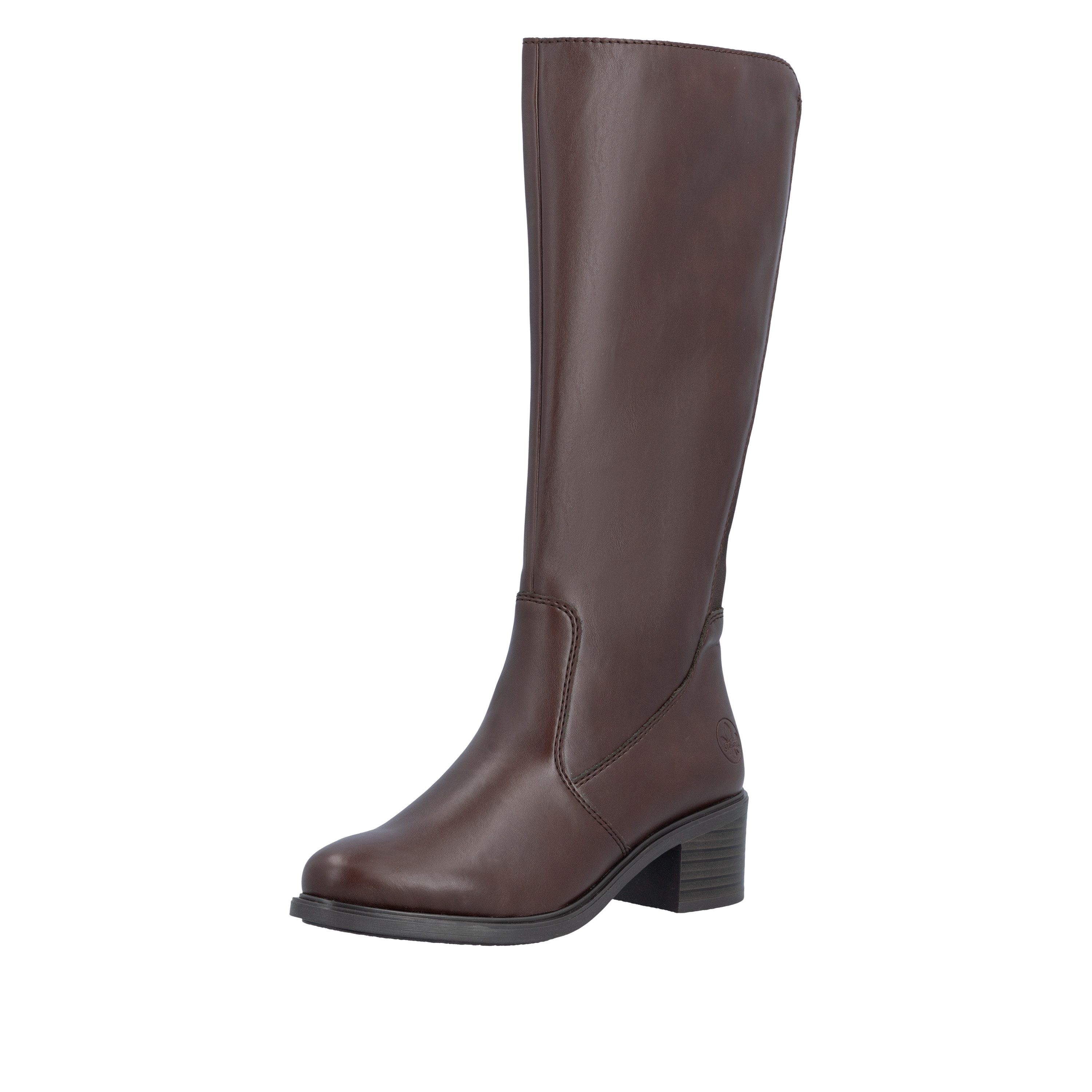 Rieker Stiefel Klassik-Stiefel, Blockabsatz, mit Stretcheinsatz hinten