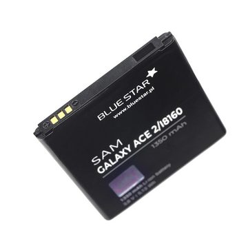 BlueStar Bluestar Akku Ersatz kompatibel mit Samsung Galaxy Ace 2 I8160 1350 mAh Austausch Batterie Accu GH43-03849A Smartphone-Akku