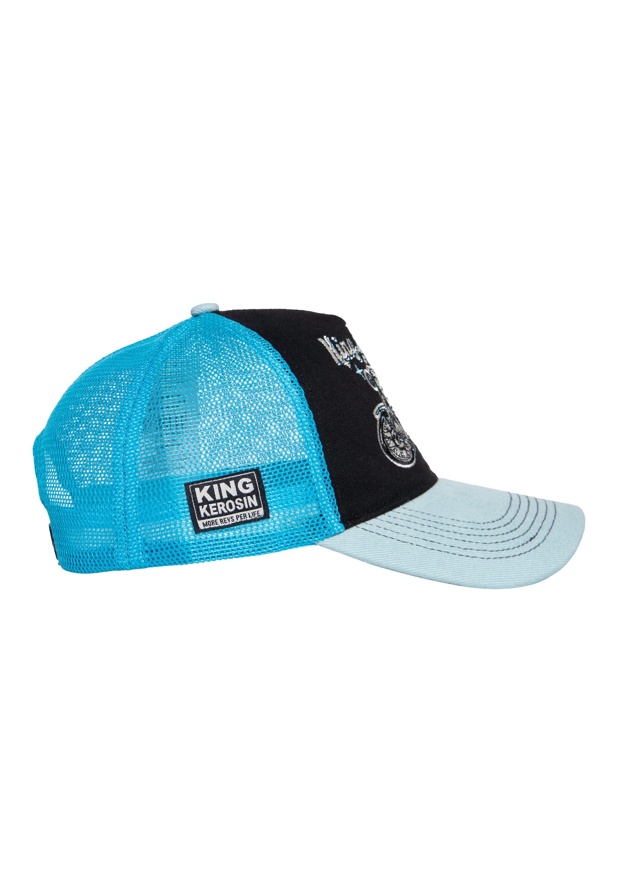 KingKerosin Trucker Cap Ace Racer (1-St) mit Front-Stickerei