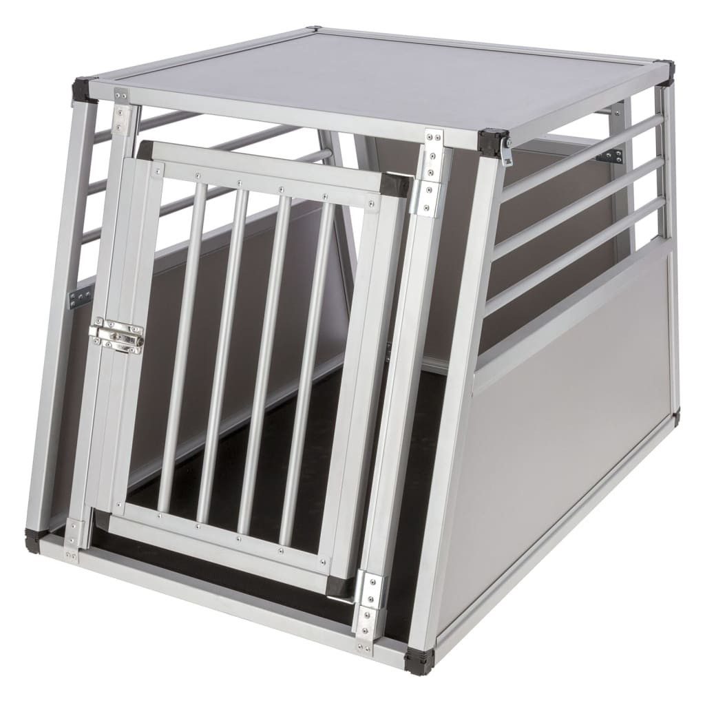 Kerbl Hunde-Transportbox Hunde-Transportbox Barry 92x65x65,5 cm Aluminium