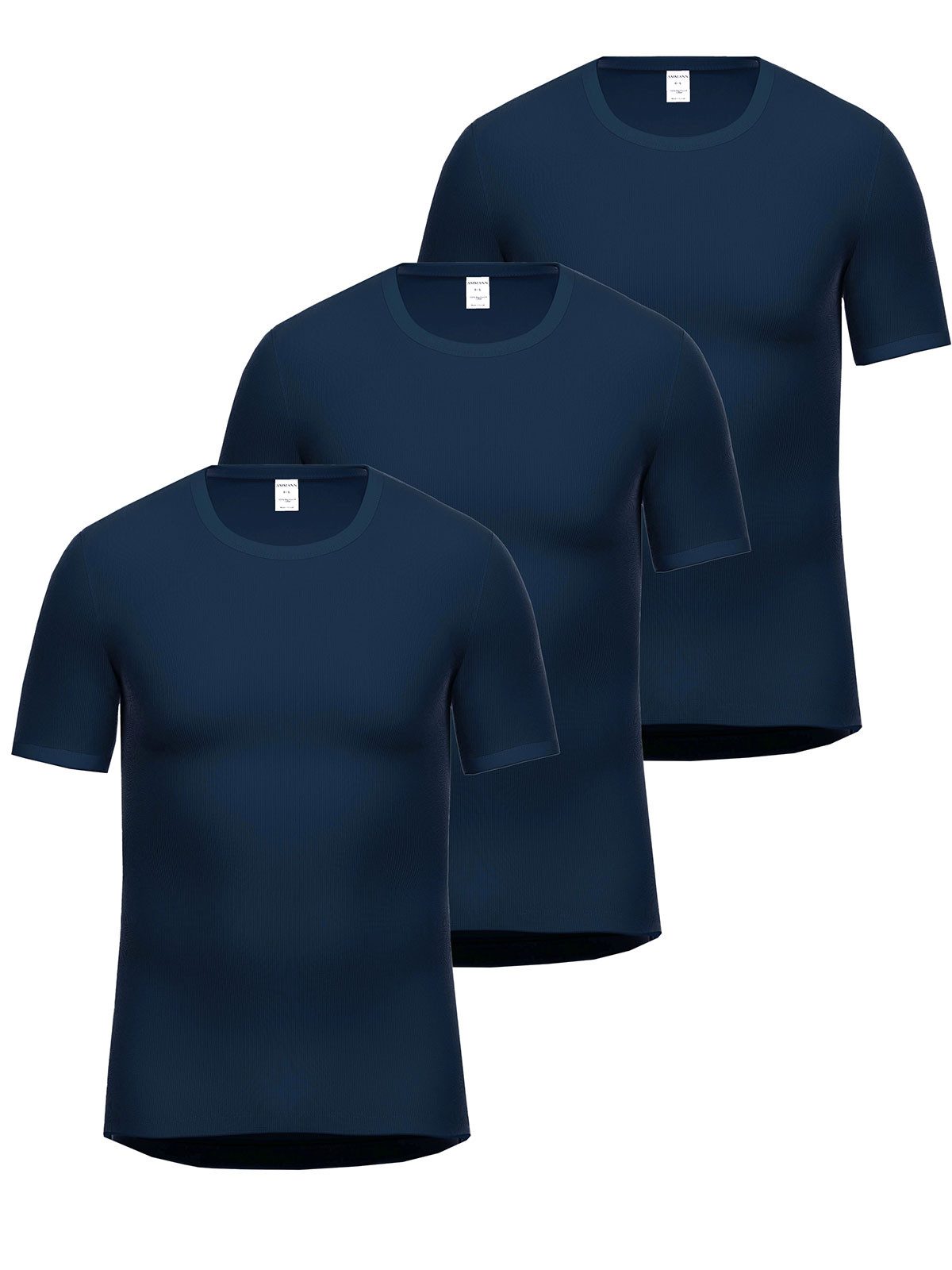 Ammann Unterziehshirt 3er Pack Shirt 1/2 Arm Function / Thermoripp (Packung, 3-St) -