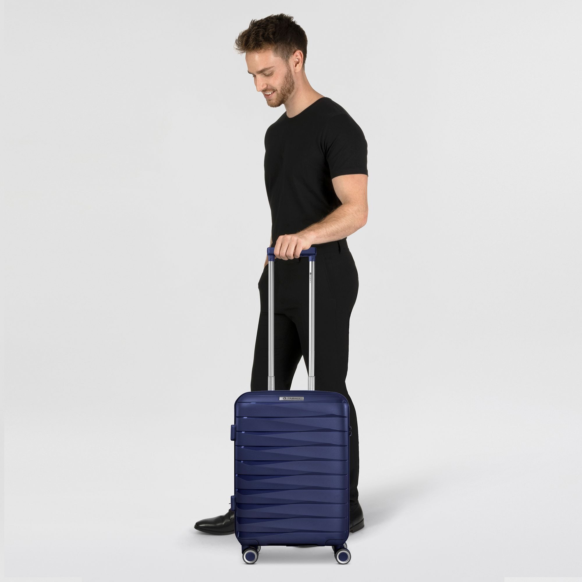 Franky Handgepäck-Trolley London, 4 Rollen, Polypropylen