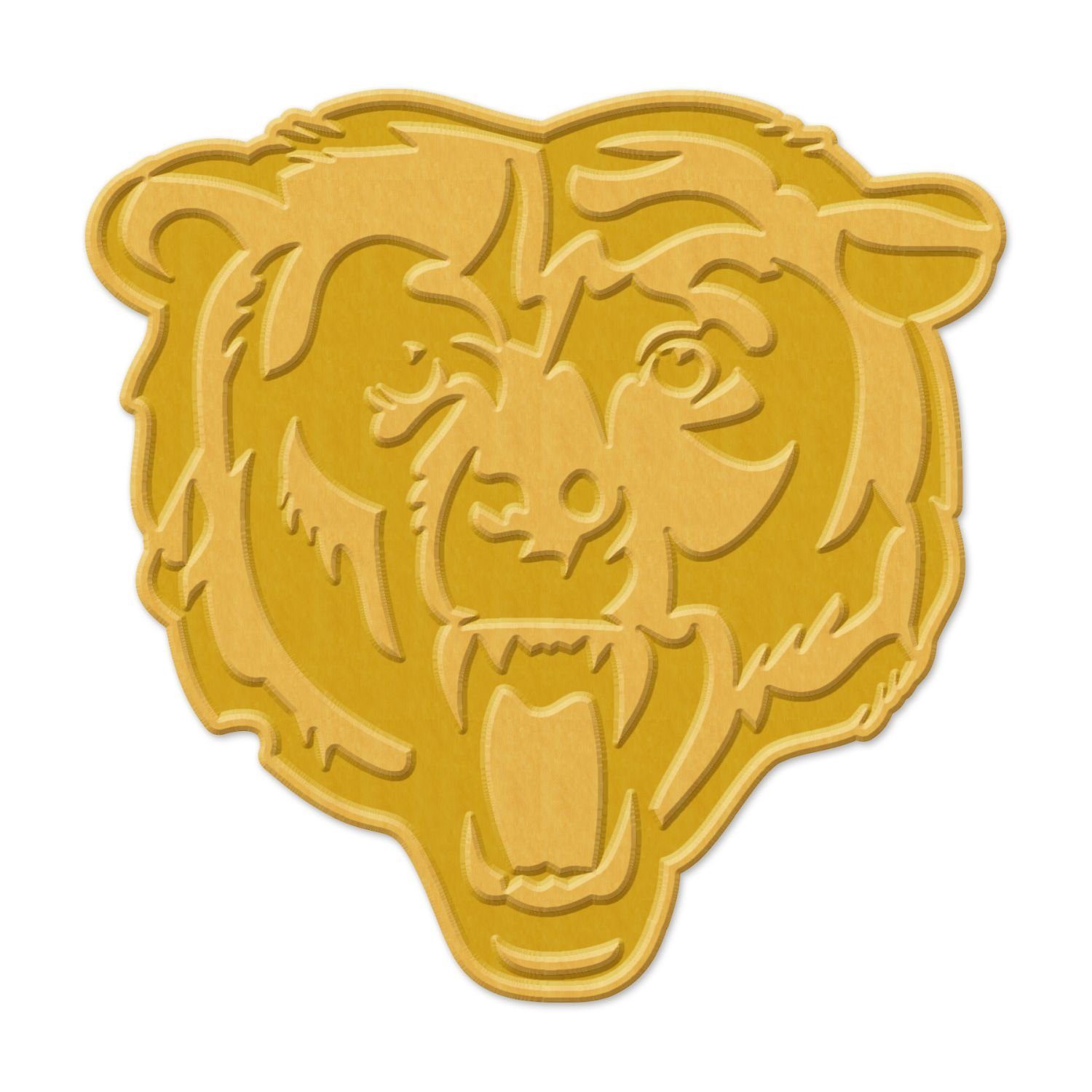 WinCraft Pins Universal Schmuck Caps PIN GOLD NFL Teams Chicago Bears