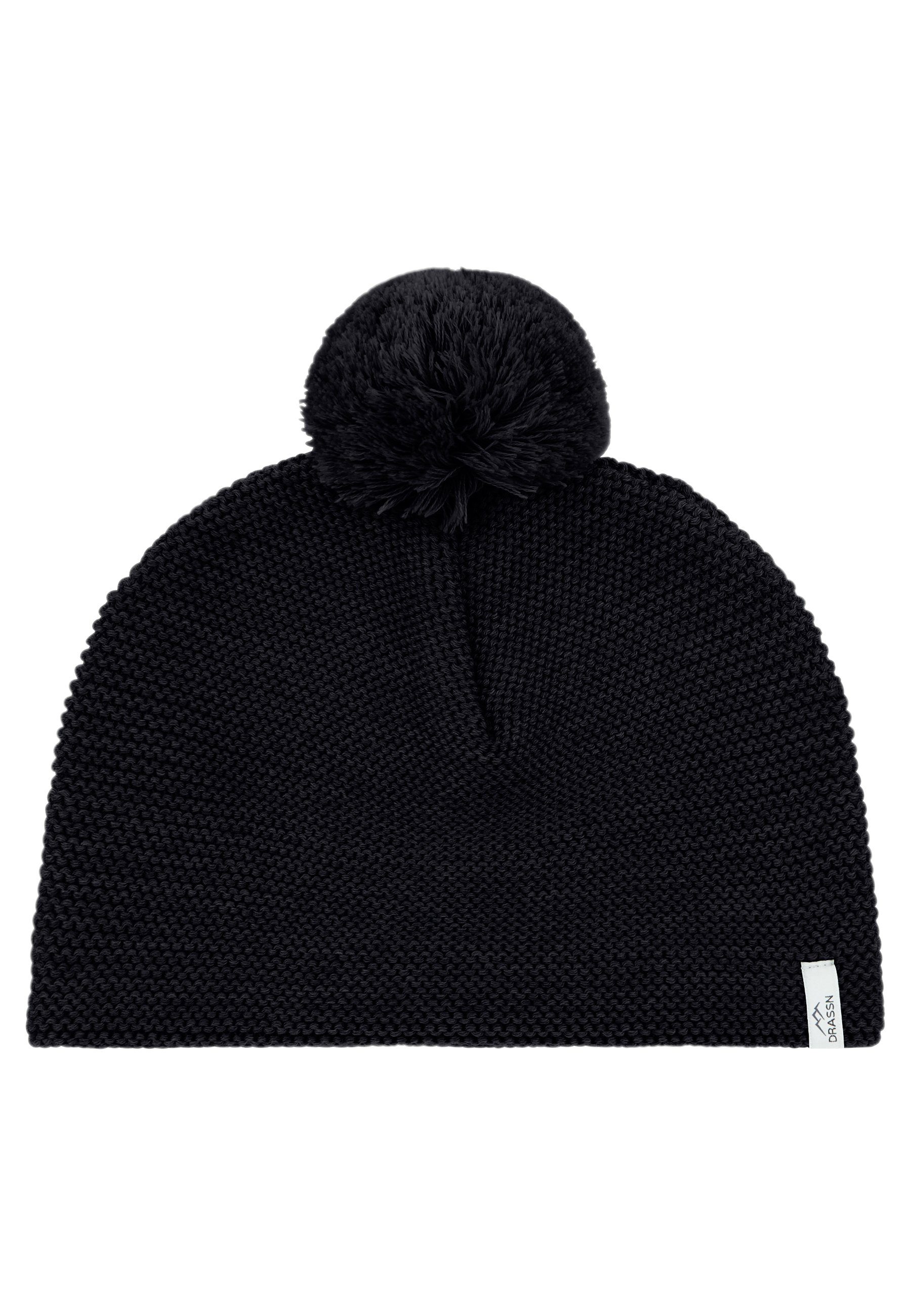 DRASSN Bommelmütze Winter Mütze Parkstein (1 Stück) MADE IN GERMANY - Merino - Recycelt