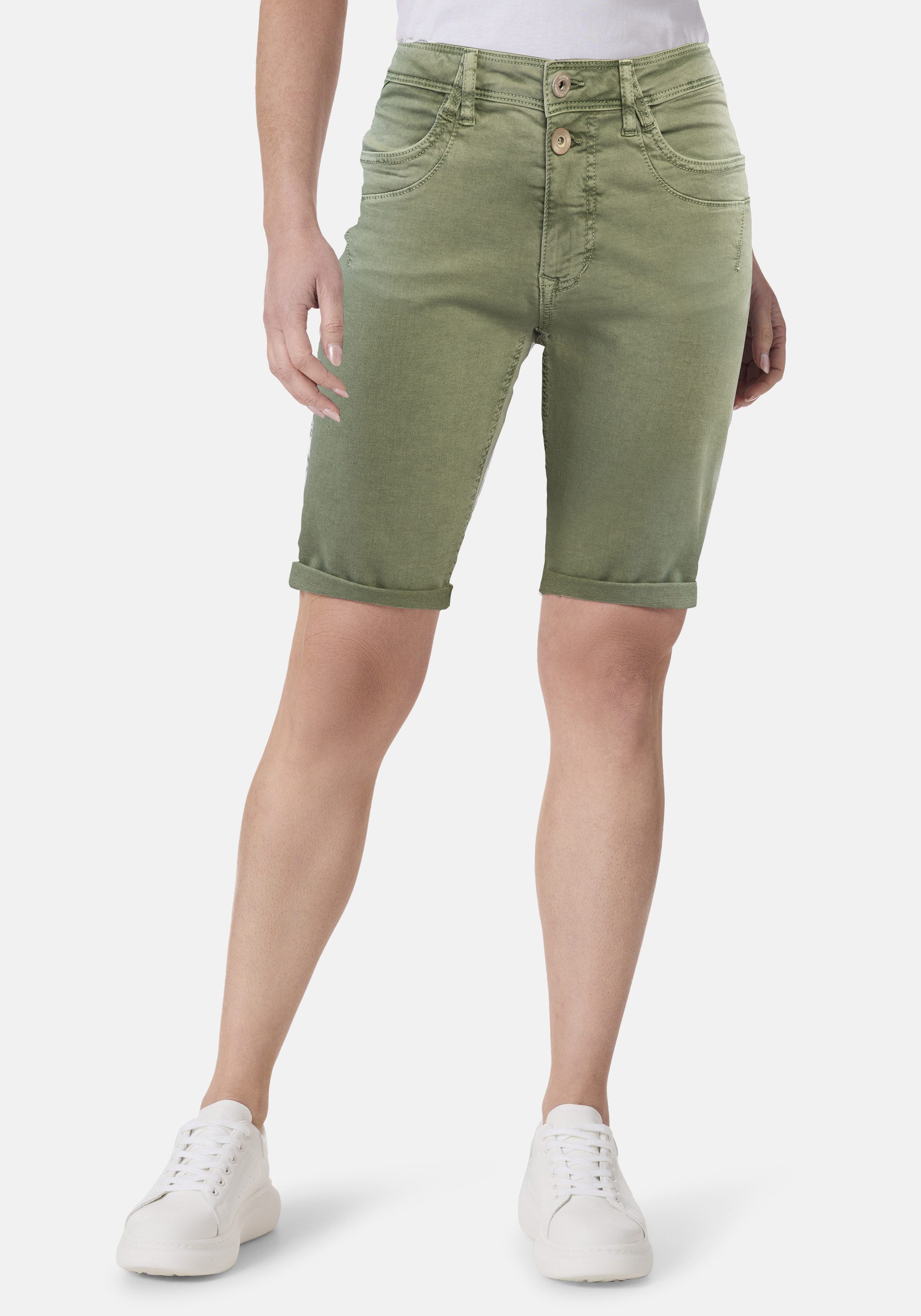 STOOKER WOMEN Bermudas KORFU Bermuda Boyfriend Fit Bermuda 5-Pocket Boyfriend Fit Power Stretch für Damen