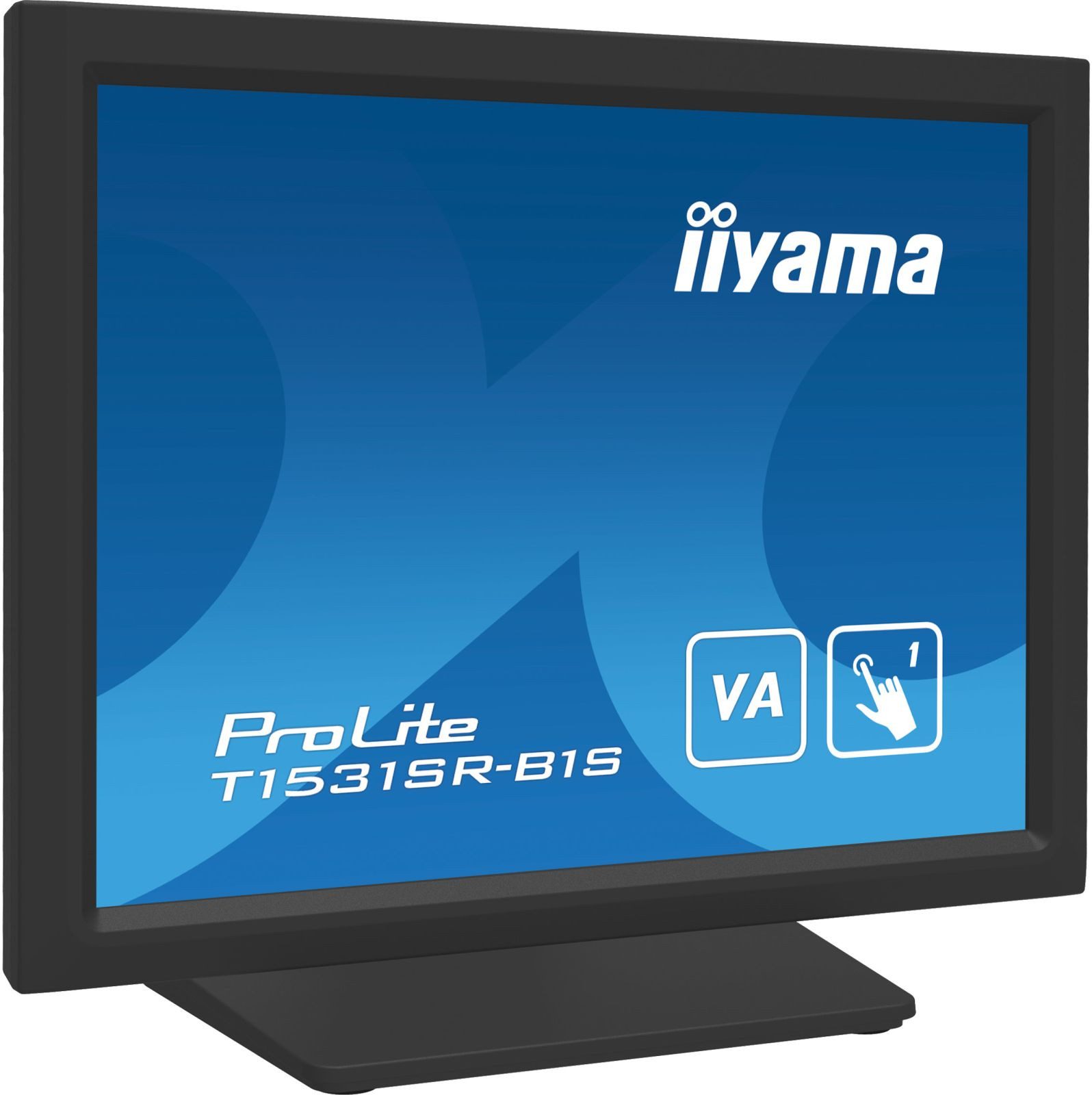 Iiyama T1531SR-B1S 38,1cm 15Zoll Resistive Touch VA-panel 1024x768 Speakers V TFT-Monitor (1024 x 768 px, XGA, 18 ms Reaktionszeit, VA, Touchscreen, Lautsprecher, HDCP)