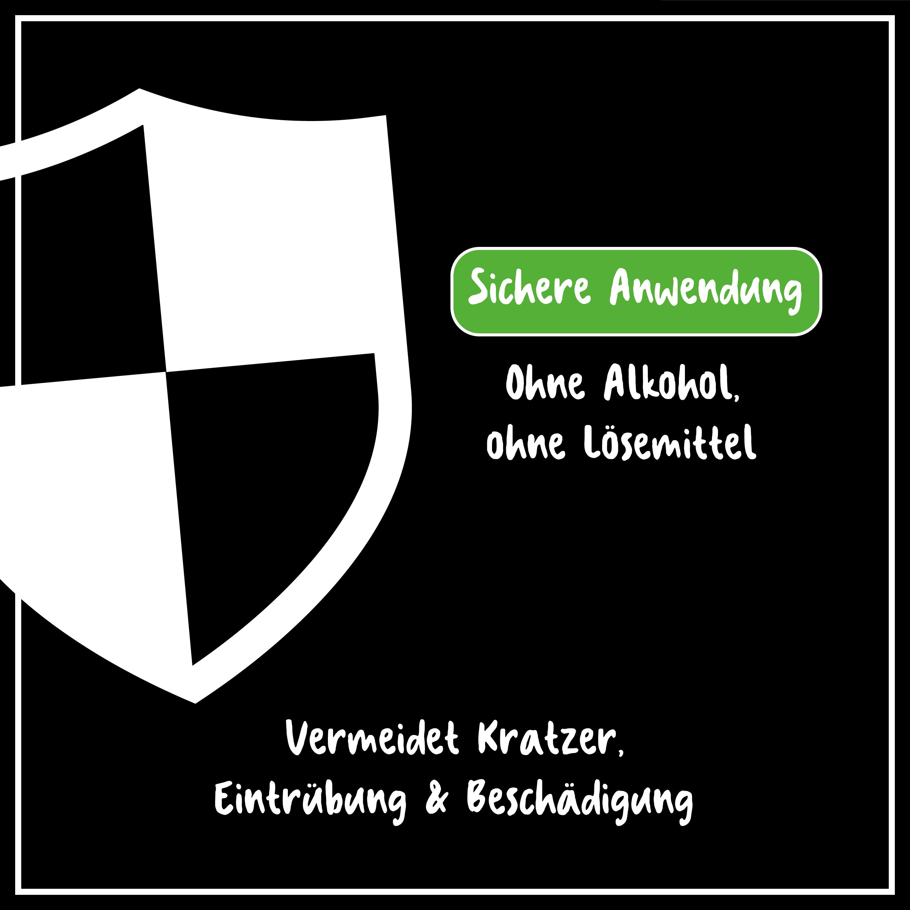 poliboy Bildschirm Putztücher - 15 extra große Putztücher Bildschirmreinigungstuch (15x20 cm, zur sanften Reinigung von empfindlichen Oberflächen - Made in Germ – Bild 4 von 5