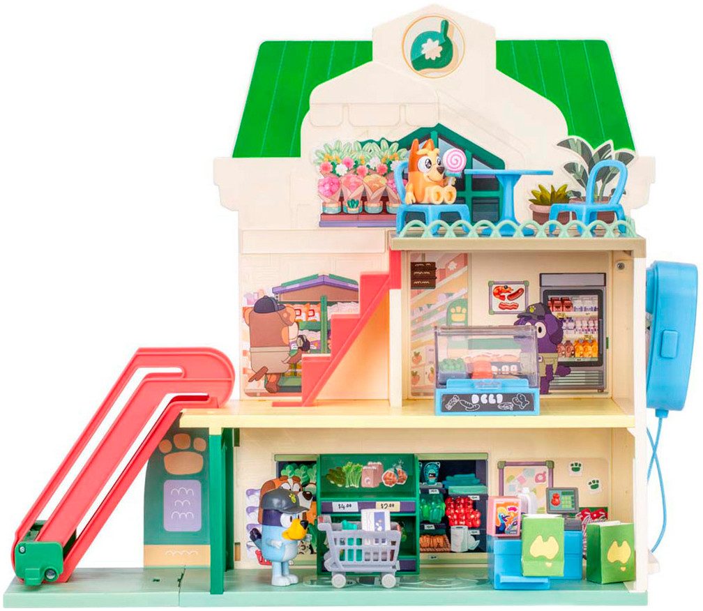 Moose Spielwelt Bluey: Let's Play Chef Supermarkt, mit Soundeffekten