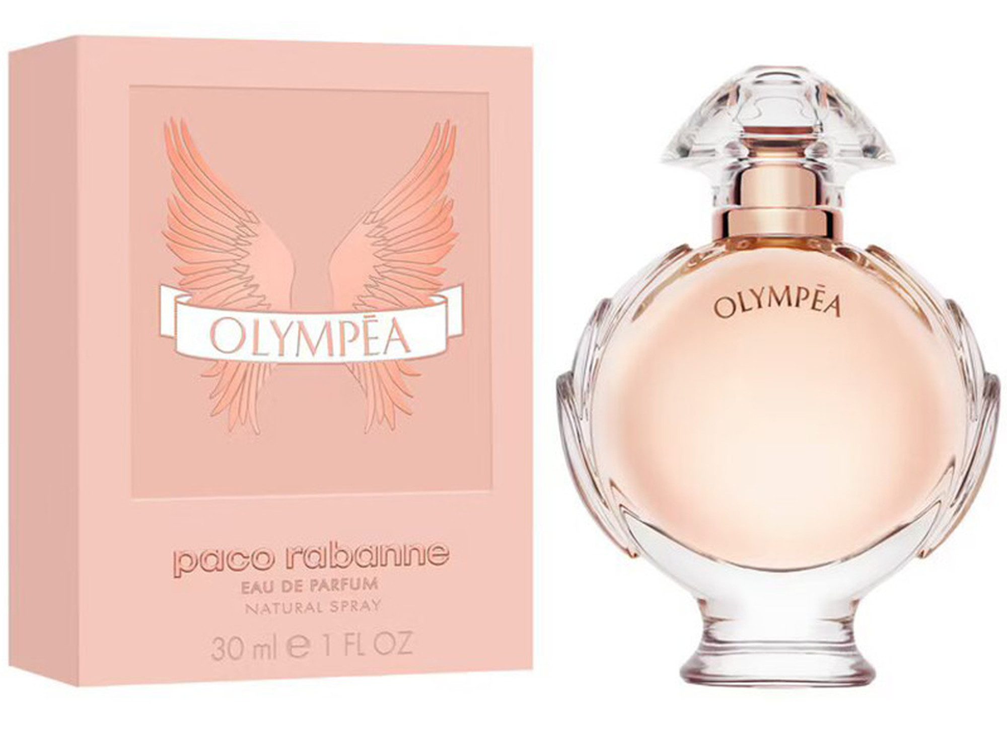 paco rabanne Eau de Parfum Olympéa EDP Damen Spray, Salzig-orientalischer Duft mit Jasmin, Vanille, Ingwer und Mandarine