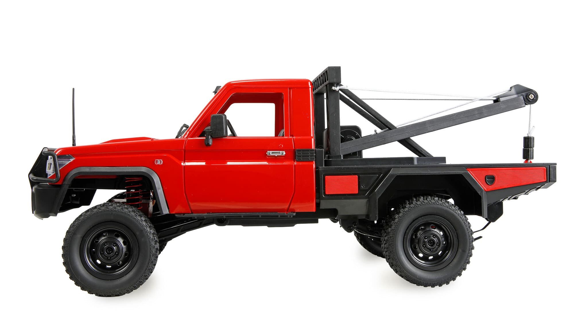 Amewi RC-Buggy Amewi Toyota Land Cruiser Crawler Abschleppwagen 4WD 1:12 RTR rot – Bild 3 von 5