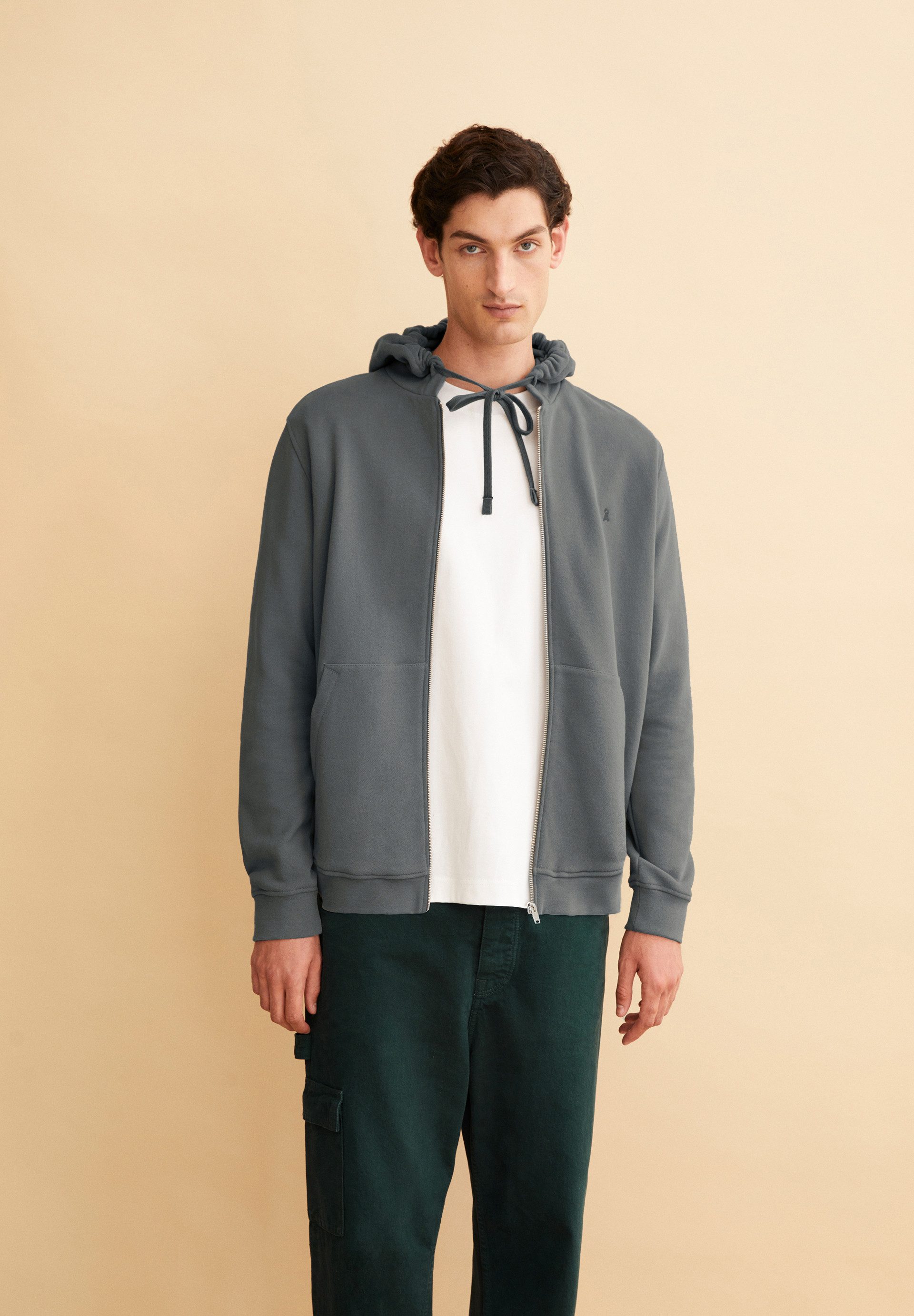 Armedangels Sweatjacke SAROMIAAN COMFORT Sweatjacke aus Bio-Baumwoll Mix (1-tlg., Regular Fit)