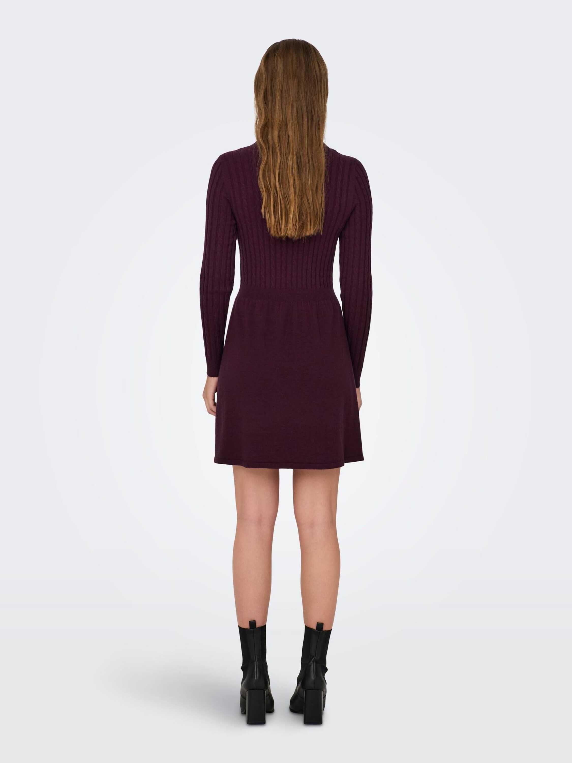 ONLY Strickkleid ONLFia (1-tlg) Drapiert/gerafft günstig online kaufen
