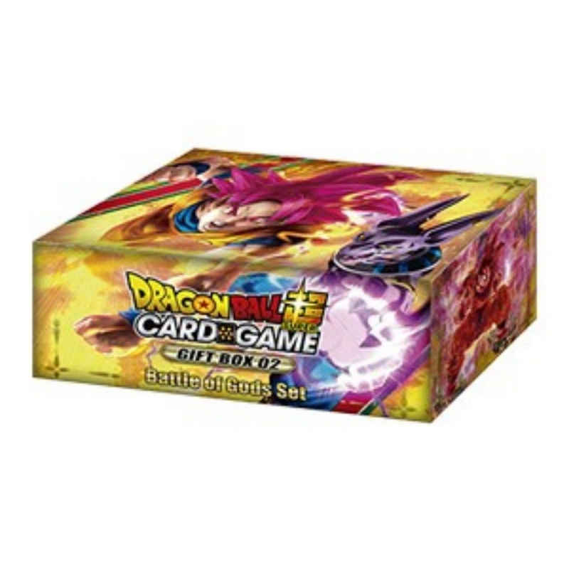 Bandai Sammelkarte Dragon Ball Super Card Game - Gift Box 02, Battle of Gods Set - 8 Booster Packs - Geschenk