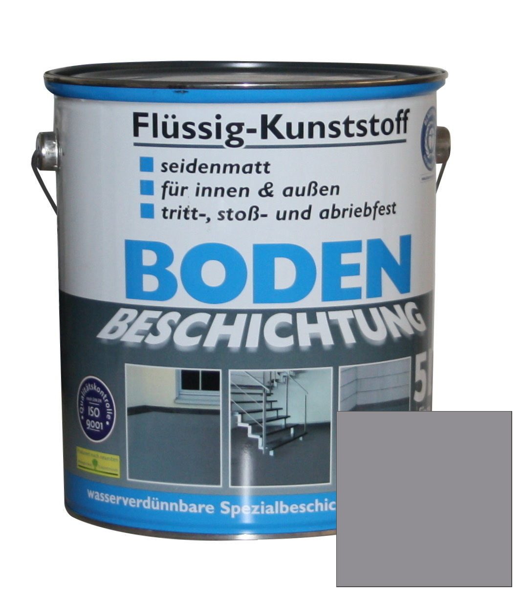 Wilckens Farben Bodenversiegelung, Flüssig-Kunststoff 5 L Bodenbeschichtung