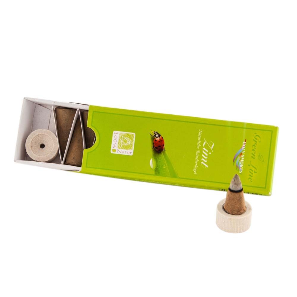 Berk Räucherspäne Holy Smokes Green Line Räucherkegel - Zimt 16g