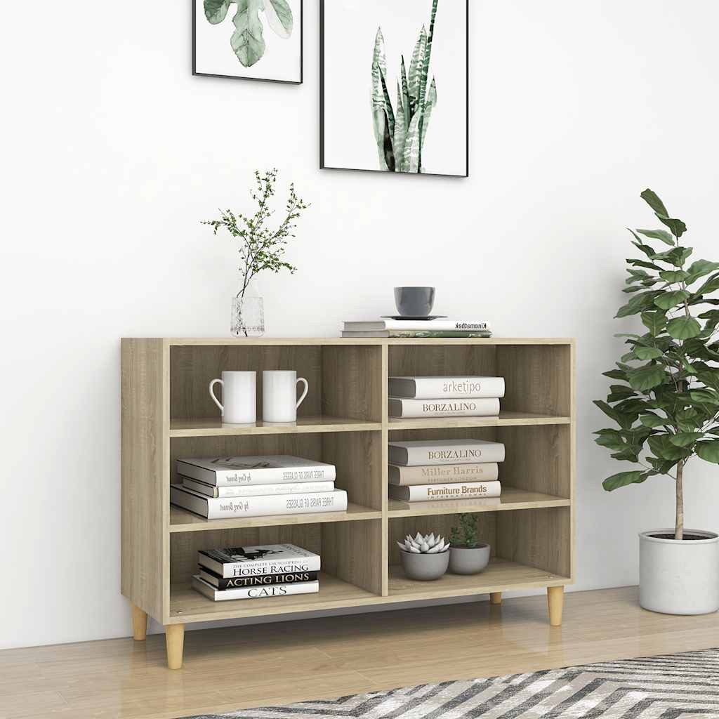 vidaXL Schranksystem Sideboard Sonoma-Eiche 103,5x35x70 cm Holzwerkstoff (1-St)
