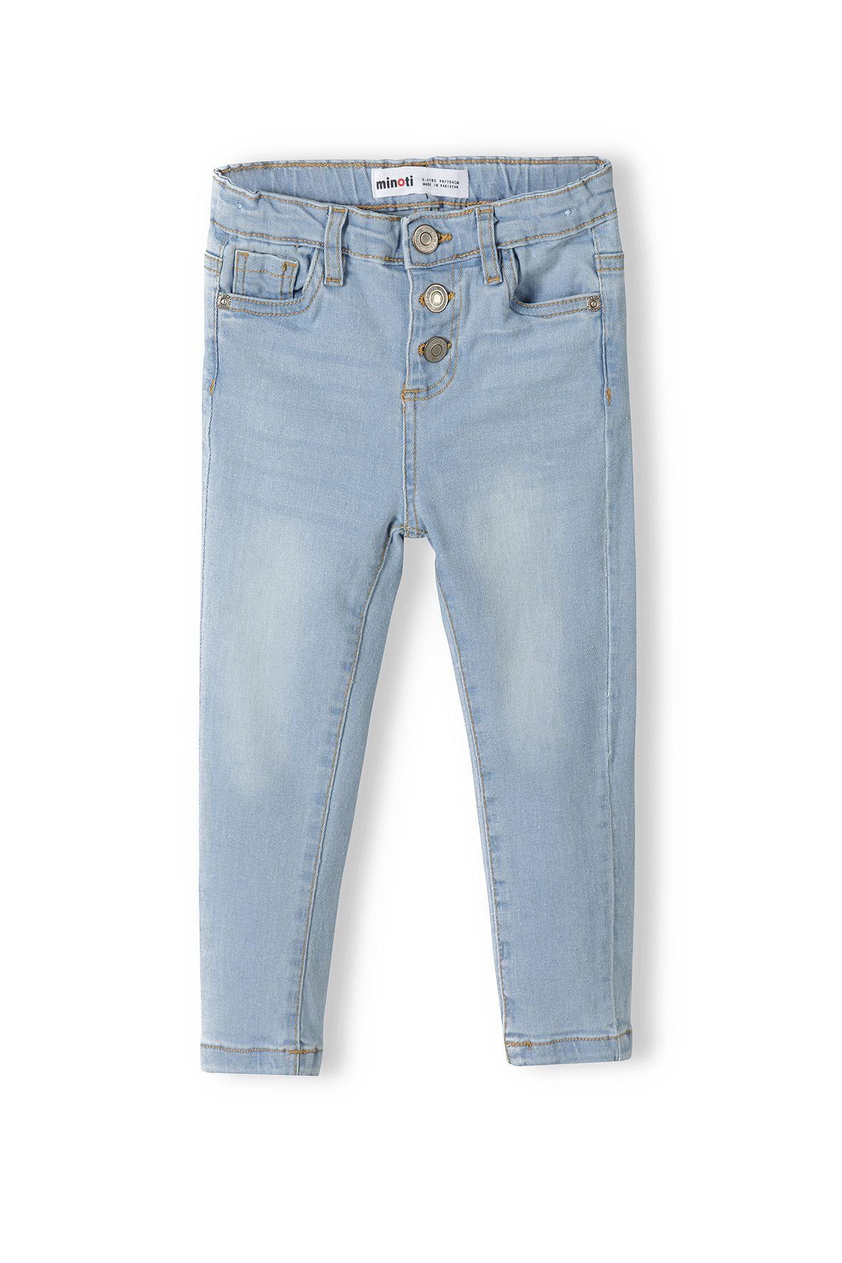 MINOTI Skinny-fit-Jeans Jeanshose Skinny (12m-14y) Denim-Hellblau