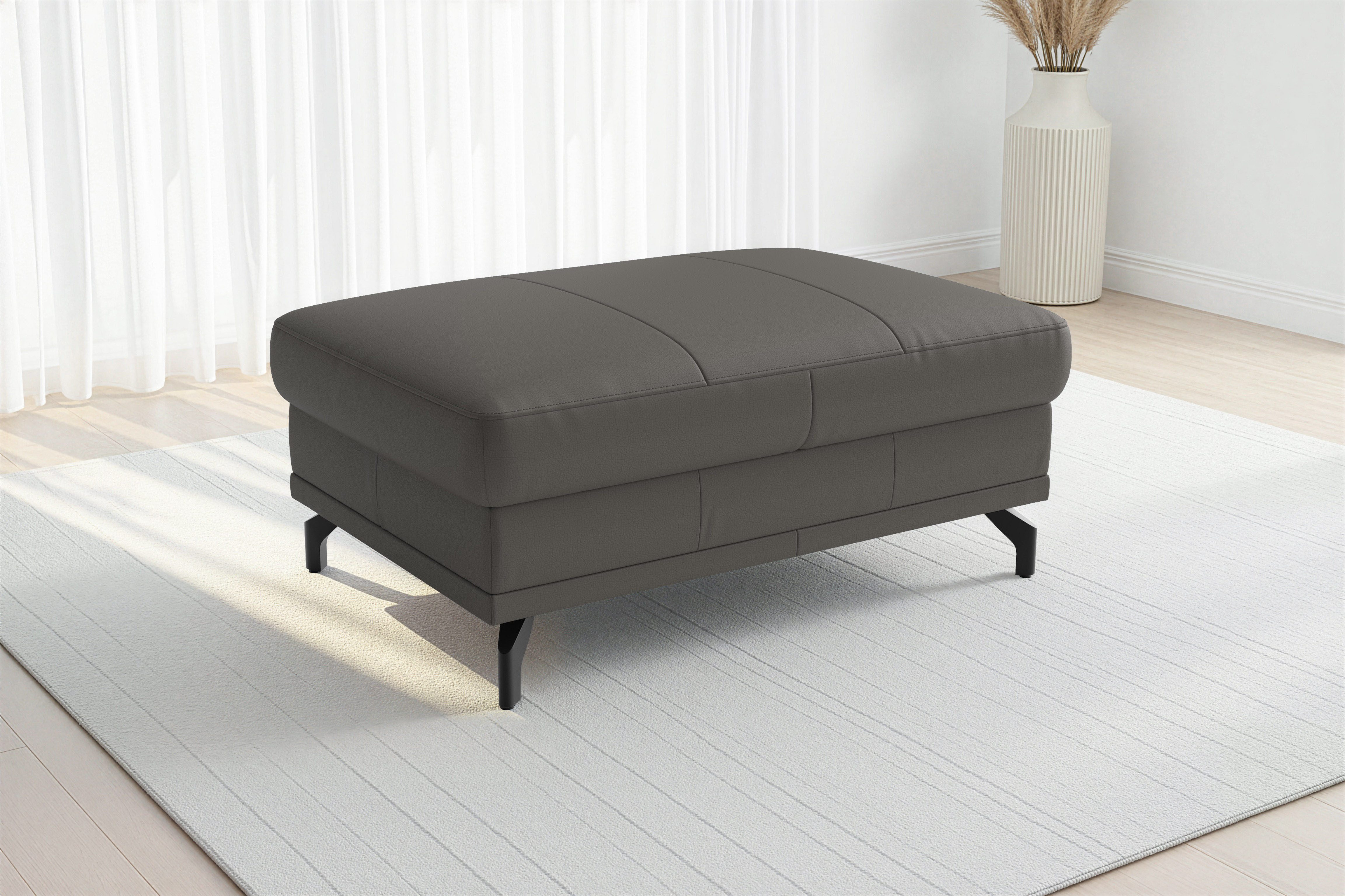 sit&more Polsterhocker Chelsea, B: 103 cm, Leder, mit praktischem Stauraum, besonders langlebig