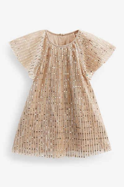 Next Partykleid Sparkle Kleid mit Flügelärmeln (1-tlg)