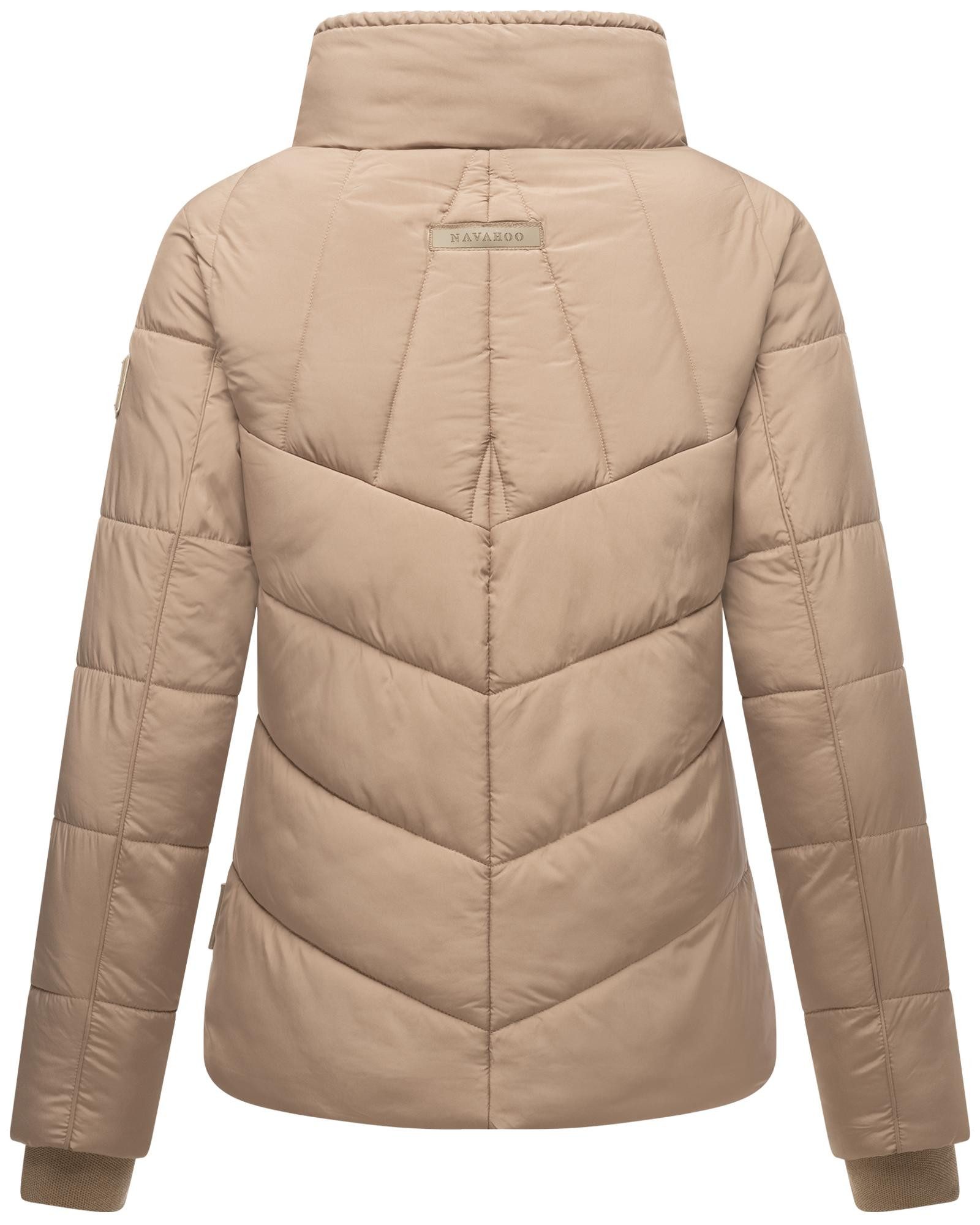 Navahoo Steppjacke Liebesfee 14 gesteppte Damenjacke mit wattiertem Stehkragen
