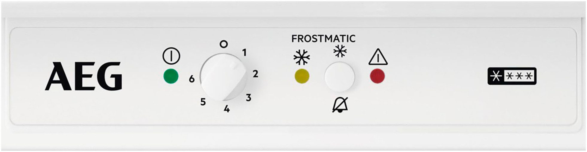 AEG Einbaugefrierschrank Serie 5000 TAB6L88ES, 87,3 cm hoch, 54,8 cm breit, 218 L, Kältesensor, LowFrost-weniger Eisbildung, Türalarm, Schlepptür