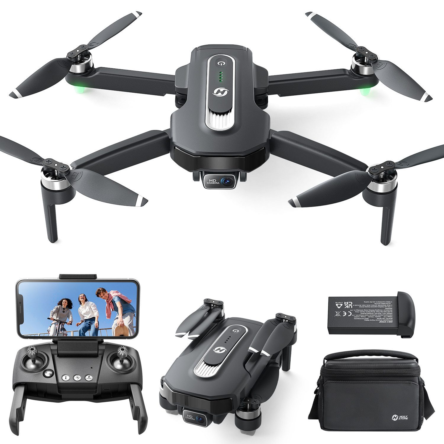 Faltbare GPS-Drohne mit 4K-Kamera, 5G FPV, 26 Min. Flugzeit Drohne