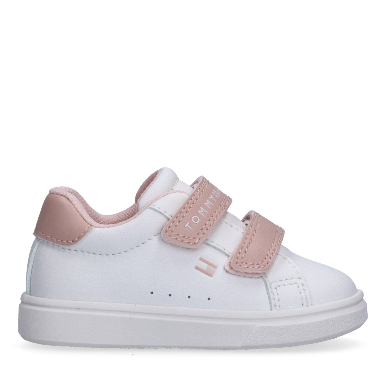 Tommy Hilfiger Sneaker Klettschuh, Halbschuh, Freizeitschuh mit Logoverzierung