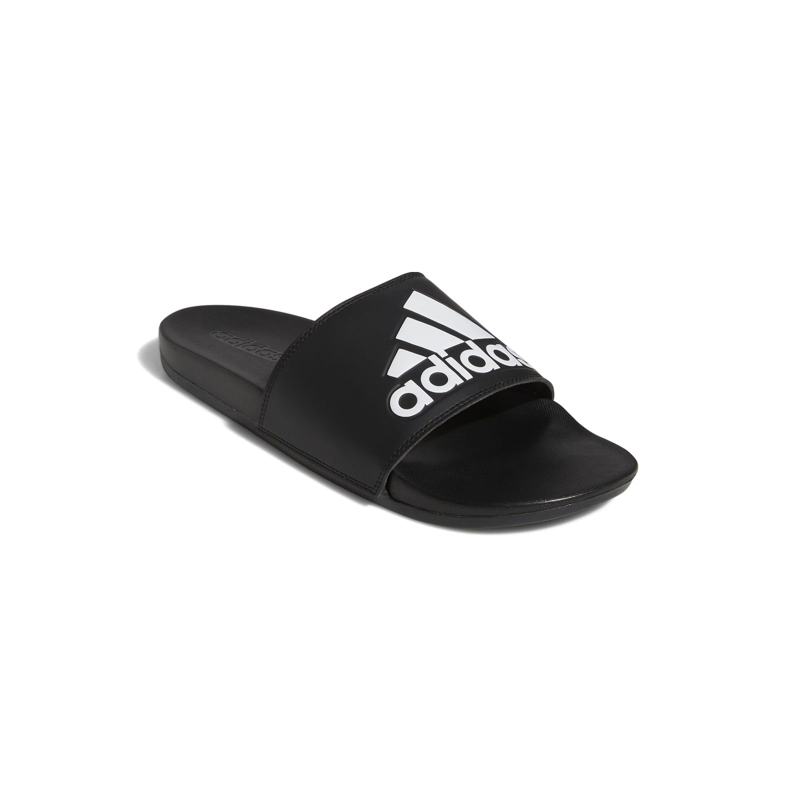 adidas Performance Adilette Comfort Logo schwarz/weiss - 1 Paar Badeschuh