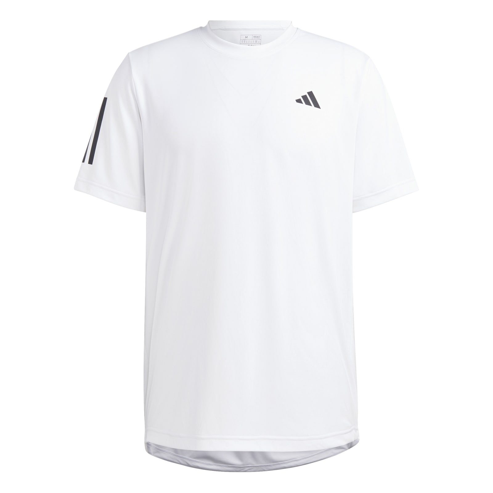 adidas Performance T-Shirt Club 3-Streifen weiss günstig online kaufen