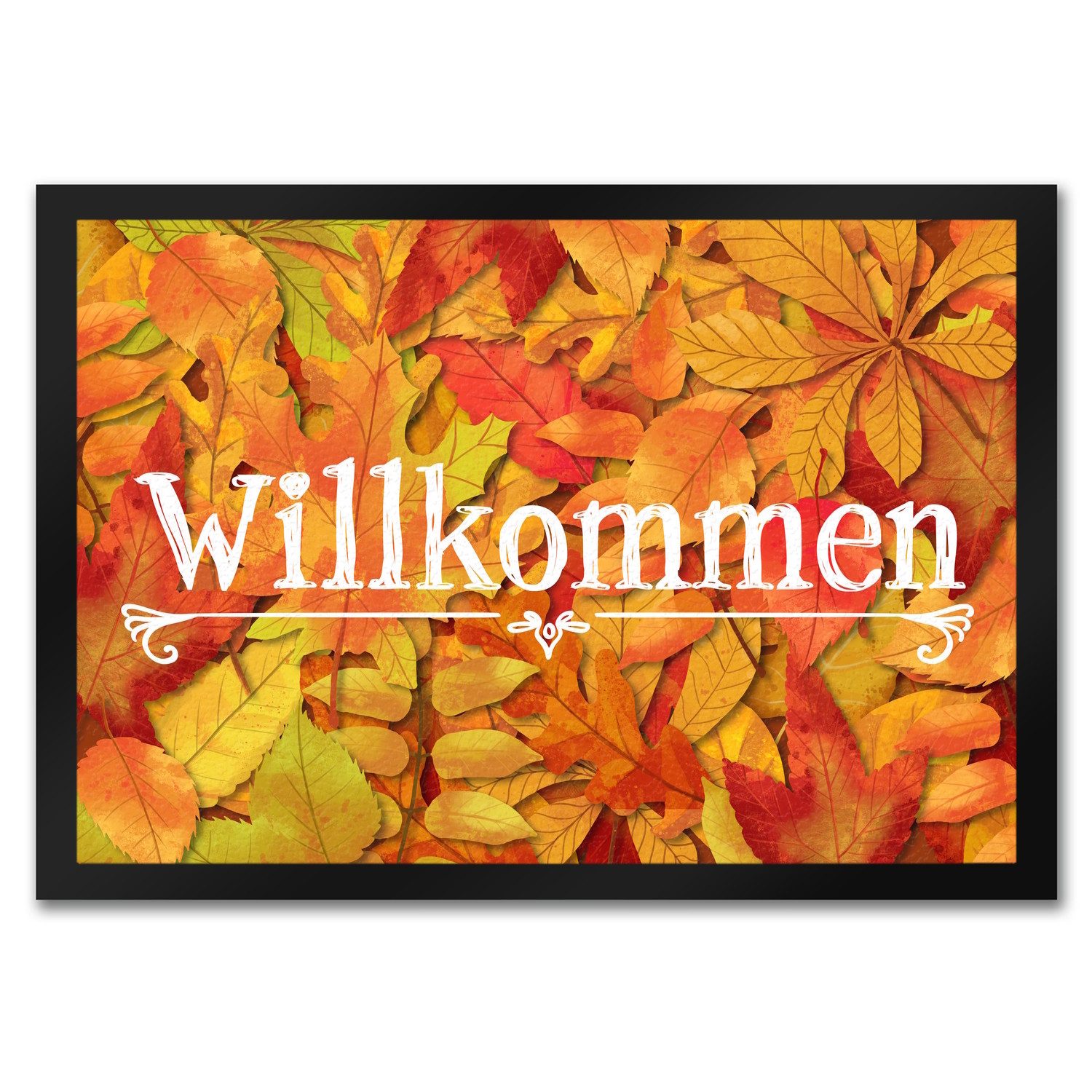 speecheese Fußmatte Fußmatte in 35x50 cm mit schönen Herbstblättern und Sch günstig online kaufen