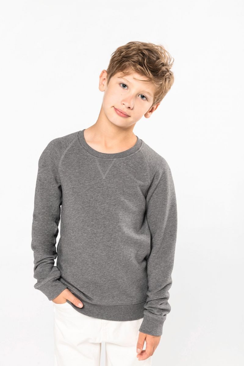 Sweatshirt Bio-Sweatshirt für Kinder mit Raglanärmeln