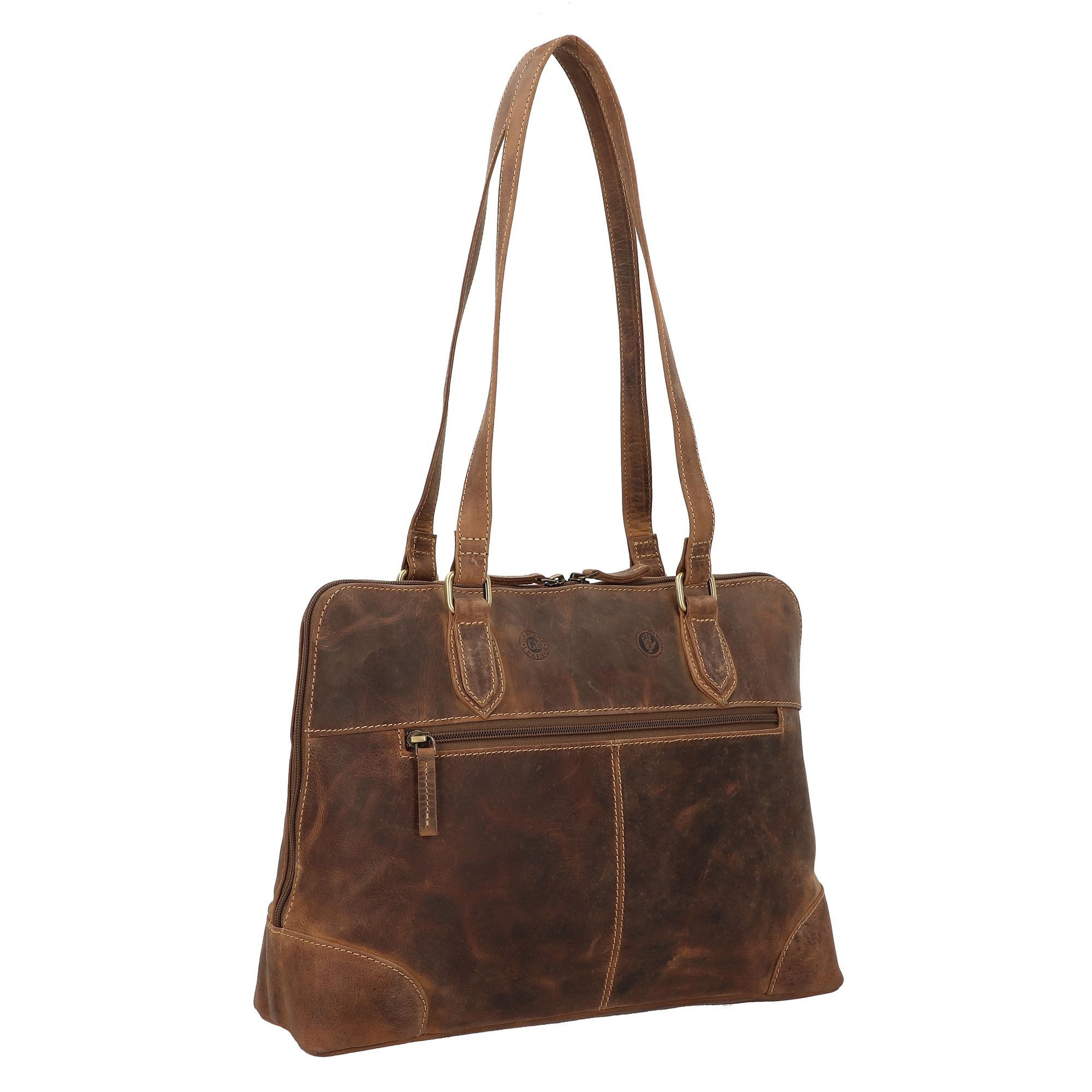 Greenburry Shopper Vintage, Leder