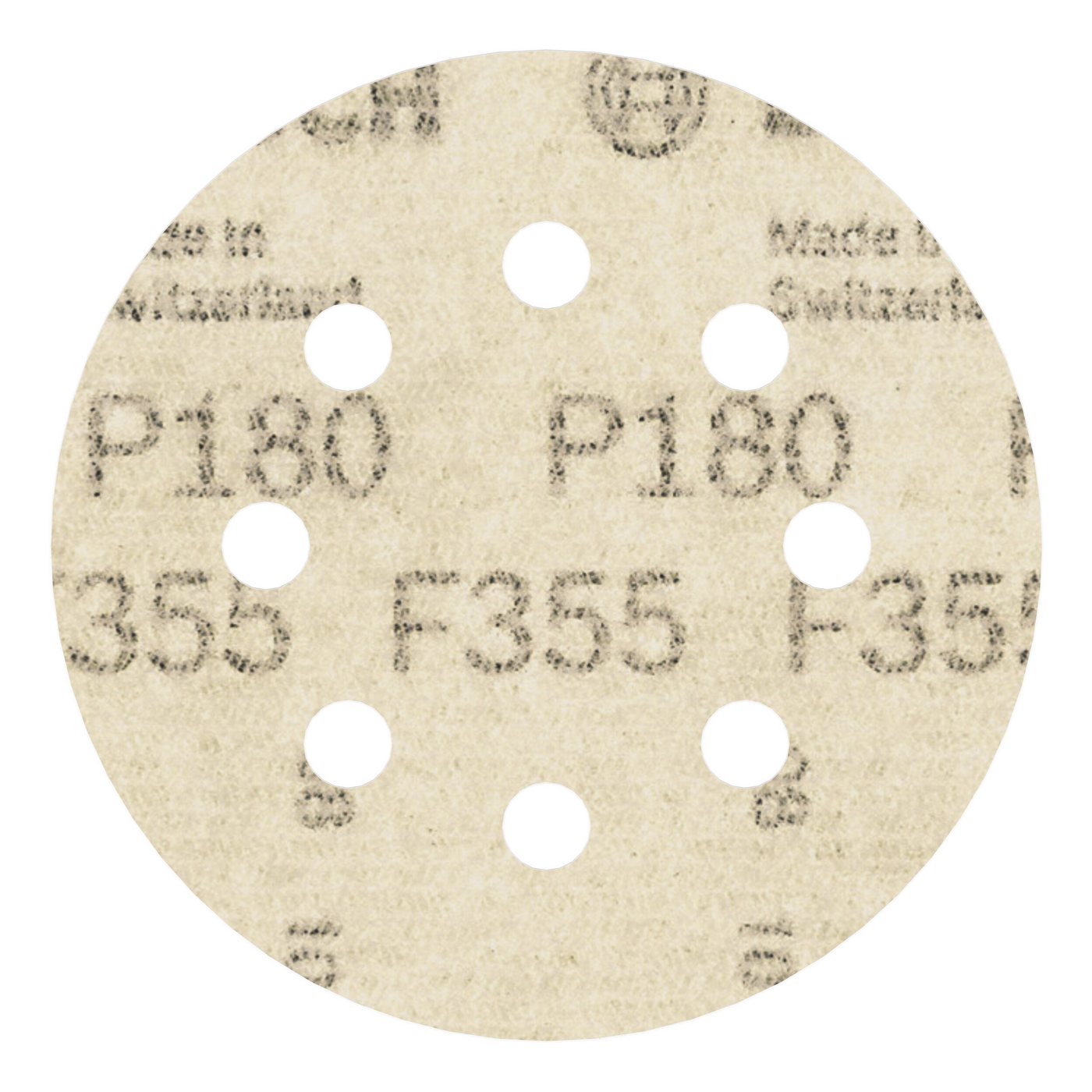 Thumbnail - BOSCH Schleifpapier Pro F355 Schleifblätter, (5 Stück), Pro F355 Schleifblatt, 8 Löcher, 115 mm, G180 - 5er-Pack