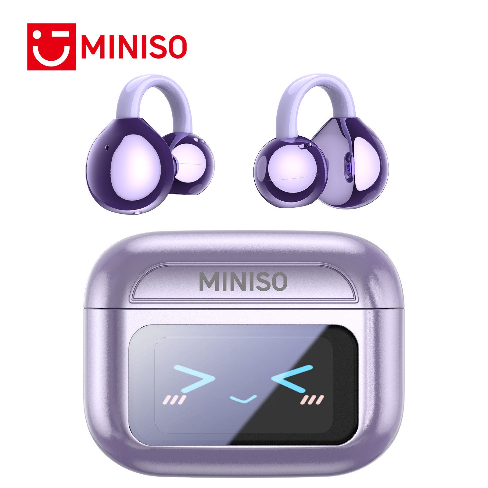 MINISO MINISO MS201 offener Kopfhörer : 134-Sprachen-Übersetzung Bluetooth-Kopfhörer