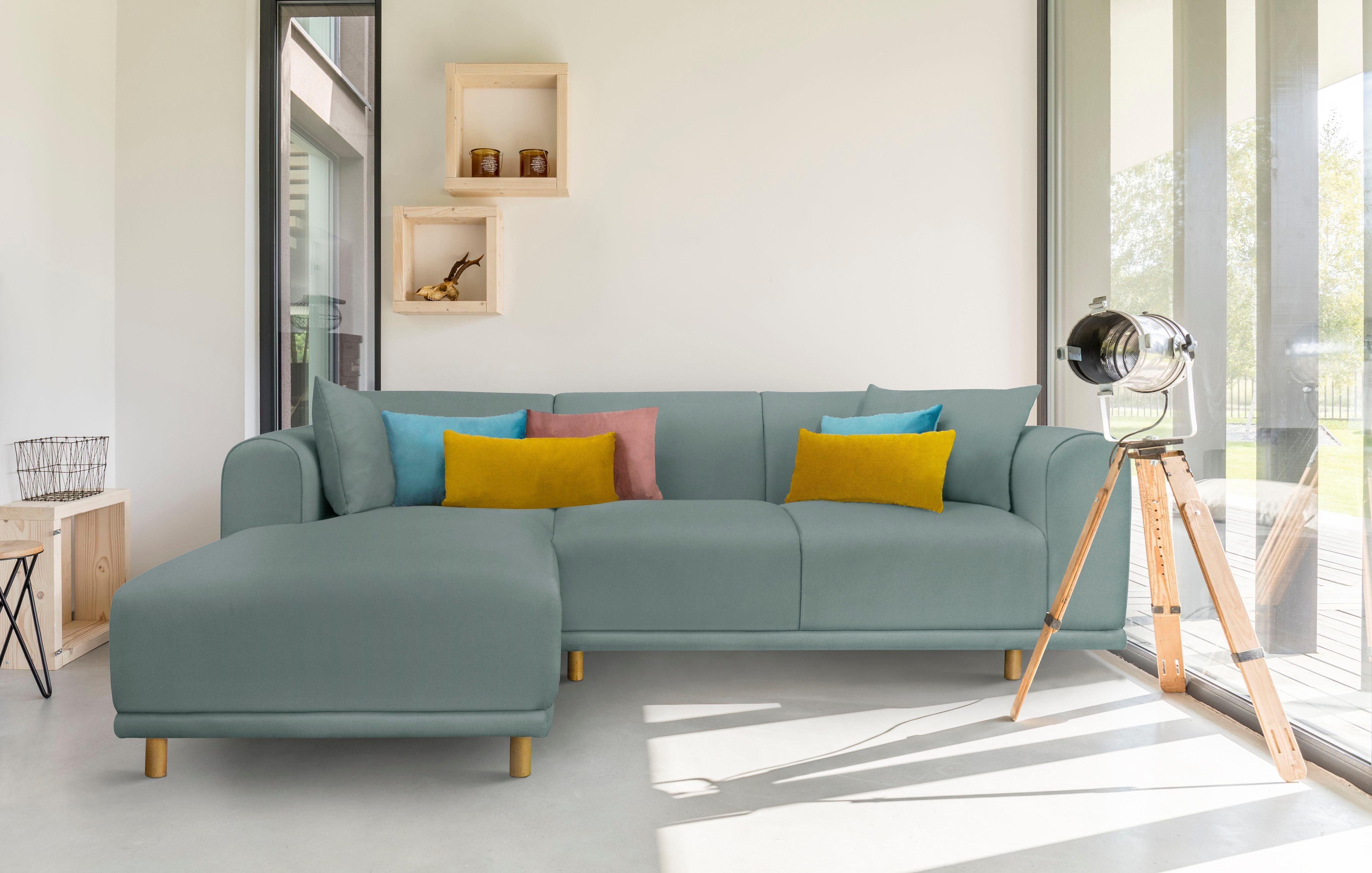 andas Ecksofa Maroon L-Form, in skandinavischem günstig online kaufen