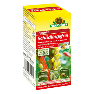 Neudorff Insektenvernichtungsmittel Spruzit Schädlingsfrei - 50 ml